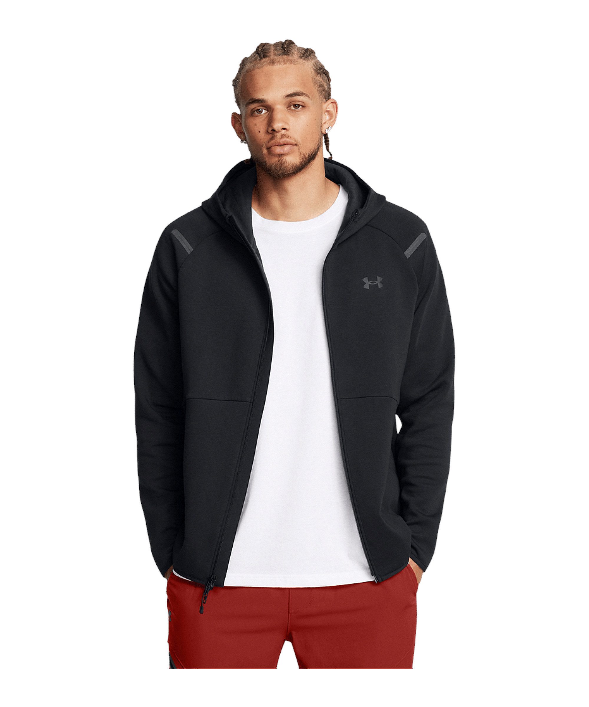 Under Armour® Sweatjacke Under Armour Unstoppable Flc EU Kapuzenjacke Polyester – Bild 3 von 5