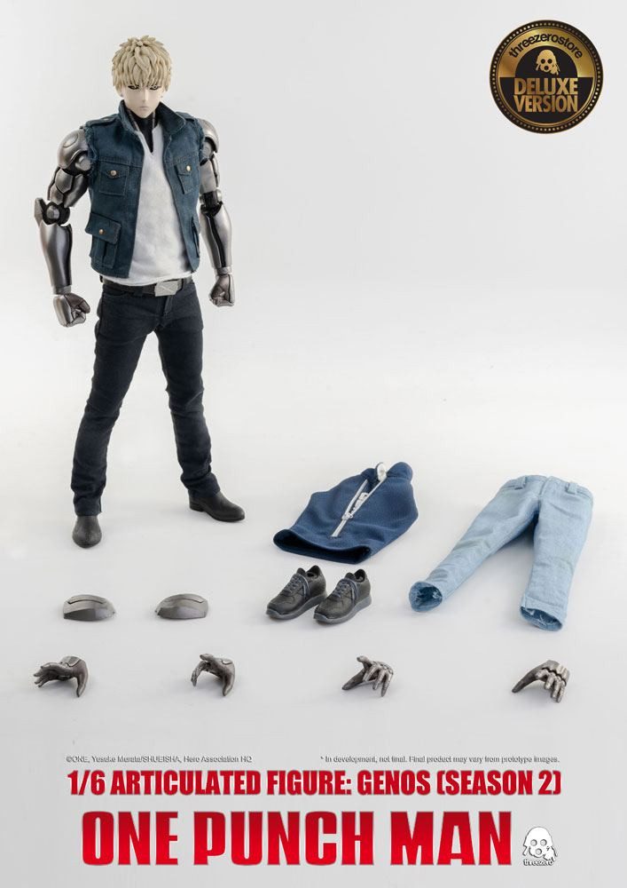 ThreeZero Actionfigur One Punch Man 1/6 Genos (Season 2) 30 cm Actionfigur Deluxe Version