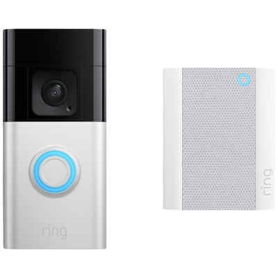 Ring Gegensprechanlage ring B0BFJNL42P IP-Video-Türsprechanlage Video Doorbell + Chime (2nd G