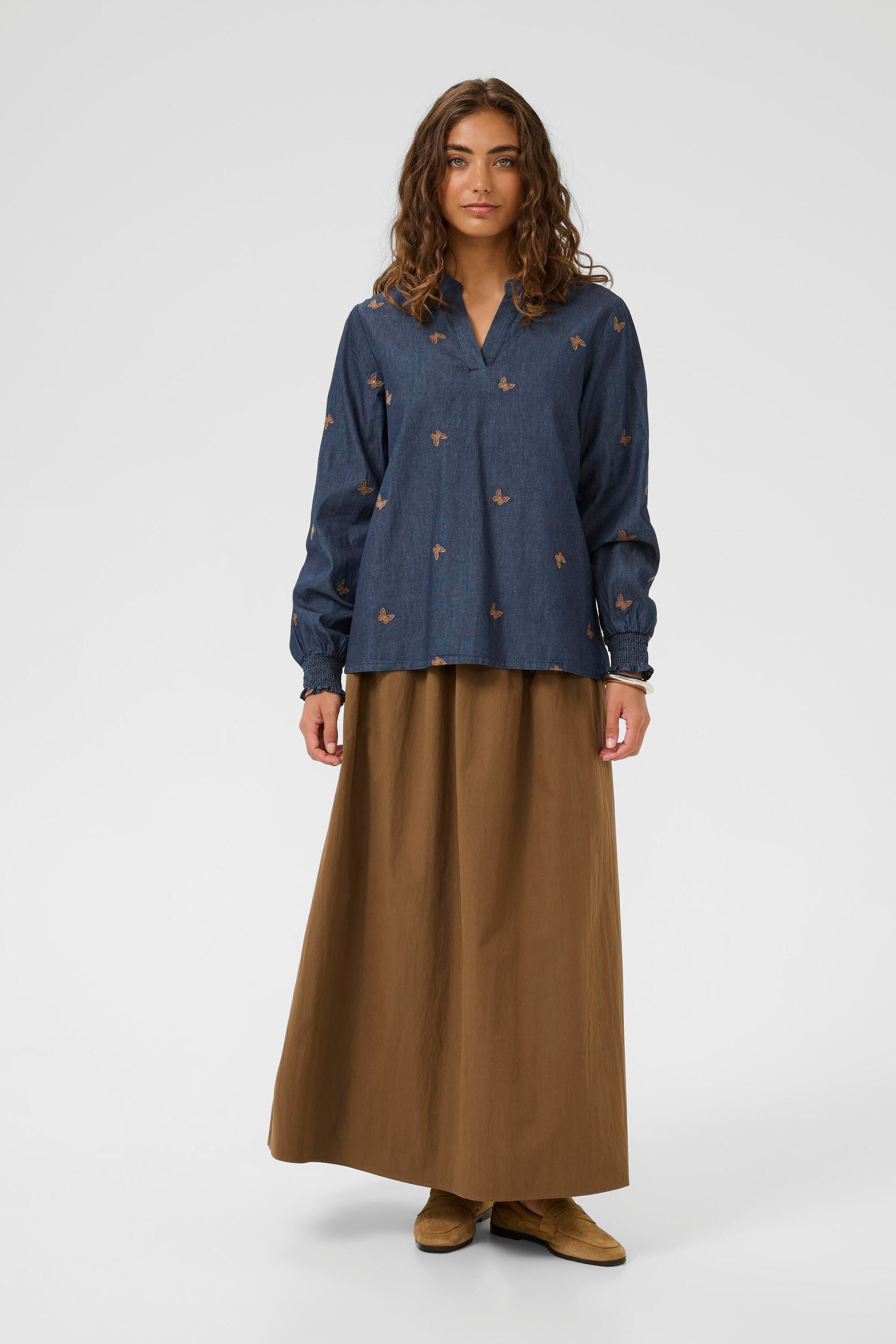 Culture Langarmbluse Langarm-Bluse CUfilipa günstig online kaufen