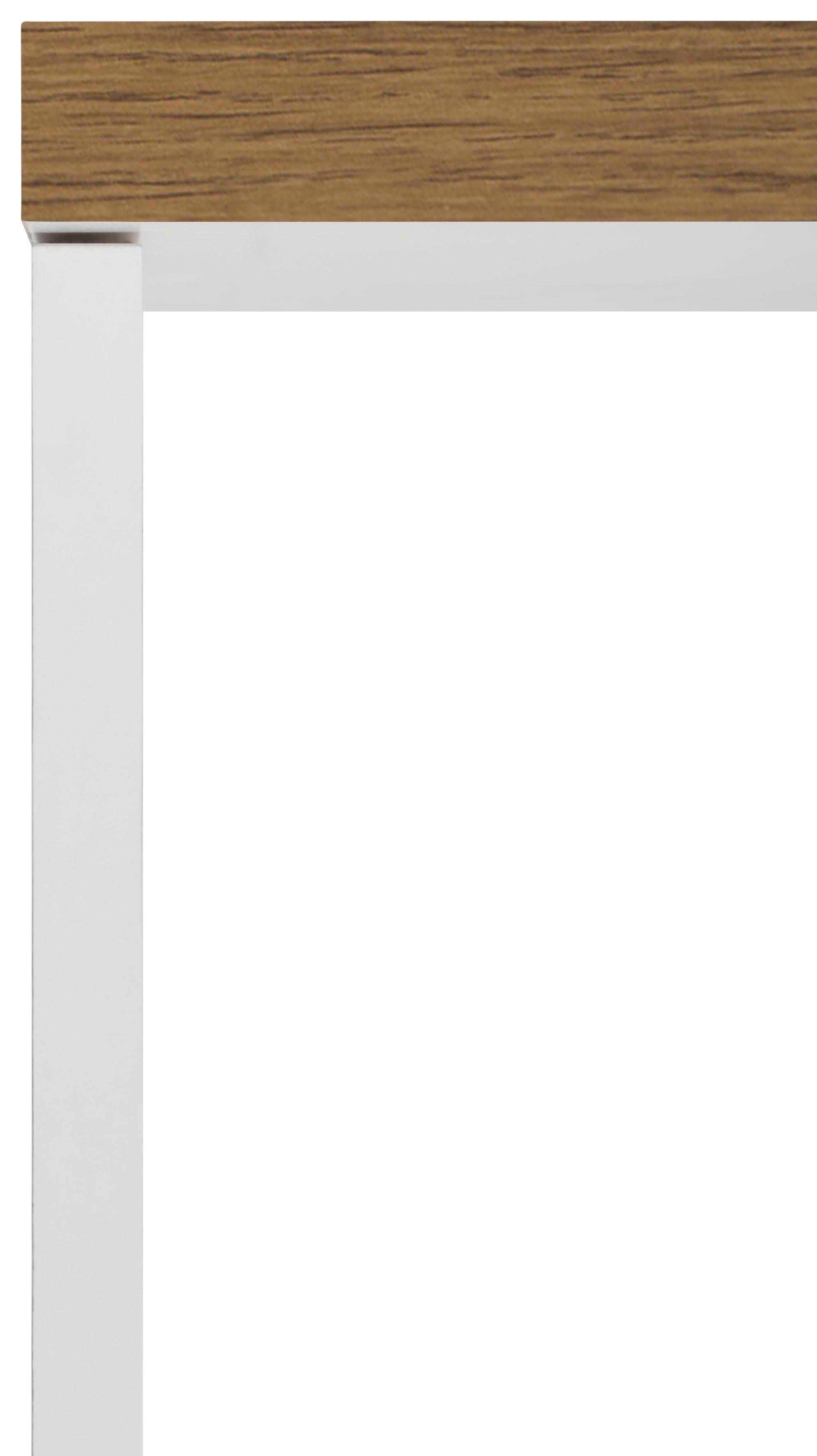 cm weiß/wotaneichefarben E-Geräten, HELD mit Stellbreite | Winkelküche Samos, 200/270 weiß MÖBEL