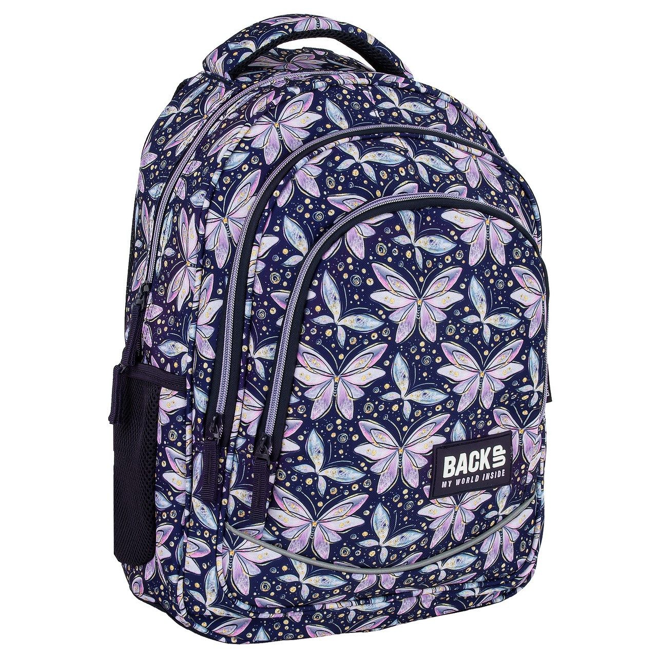 DERFORM Schulrucksack Schmetterling Schulrucksack ca. 42 günstig online kaufen