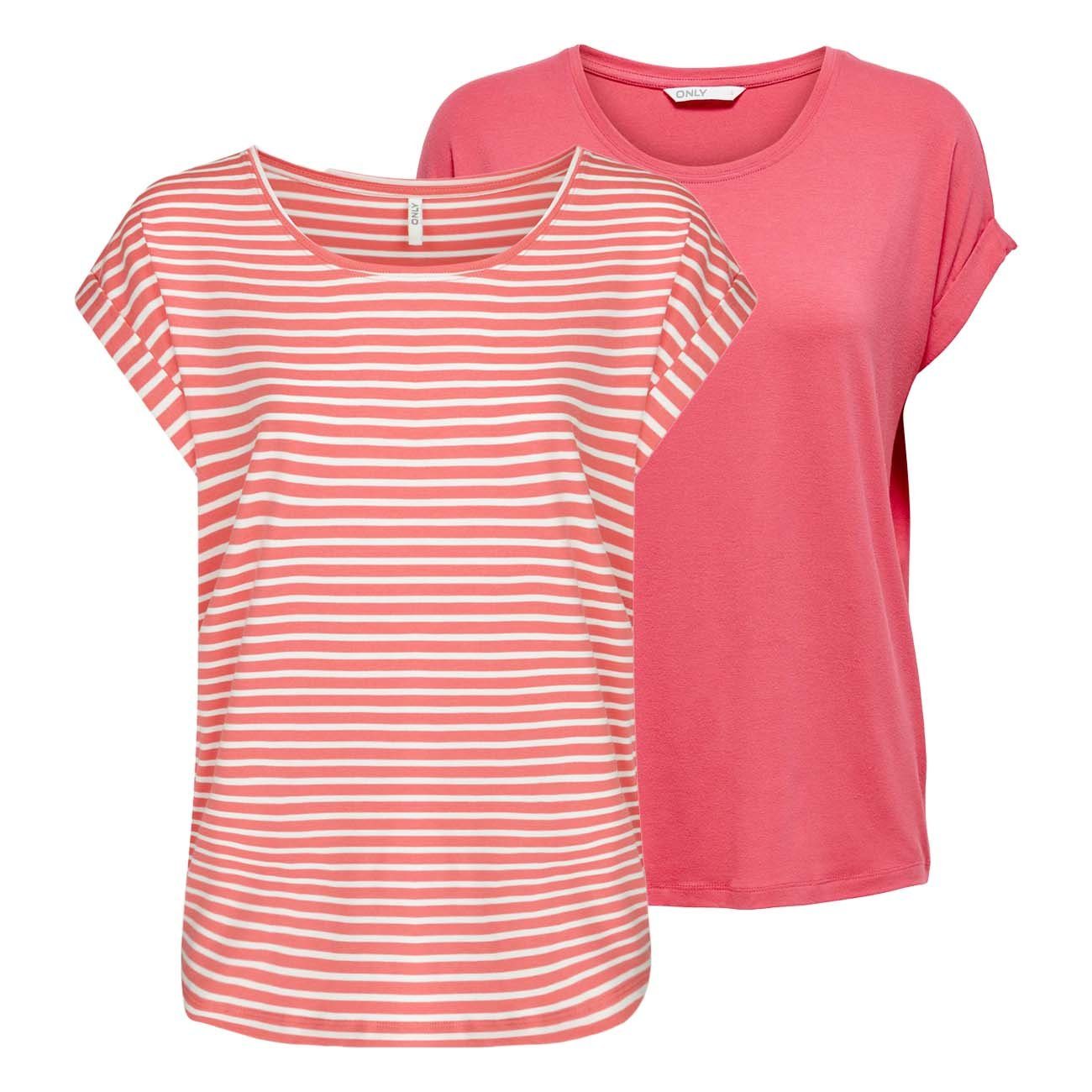 ONLY T-Shirt Damen Top MOSTER Regular günstig online kaufen