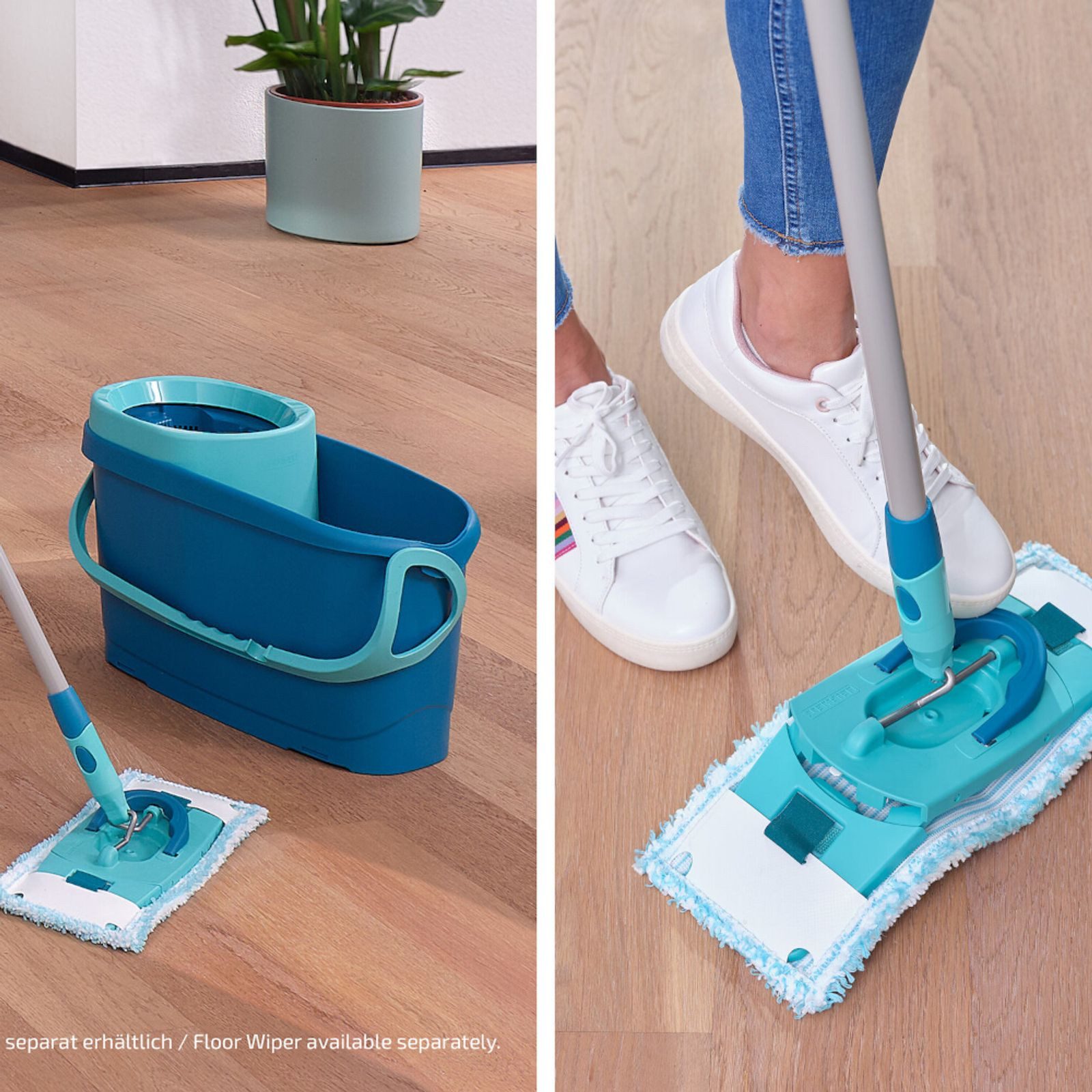 Leifheit Leifheit Wischbezug micro duo Twist M Power Clean 33 cm Wischbezug
