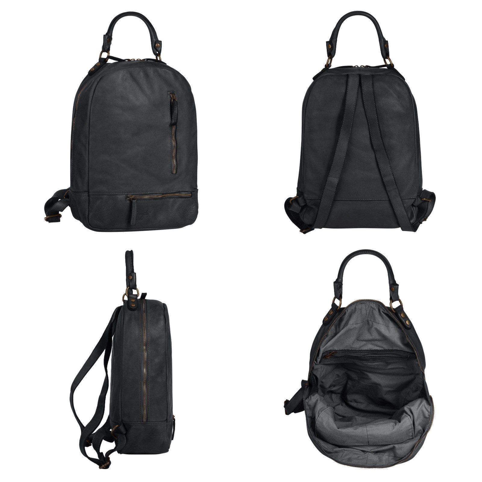 Samantha Look Cityrucksack, echt Leder, Made günstig online kaufen