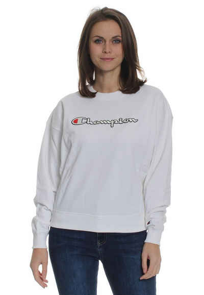 Champion Sweater Champion Crew-Neck Damen 112640 S20 WW001 WHT Weiß