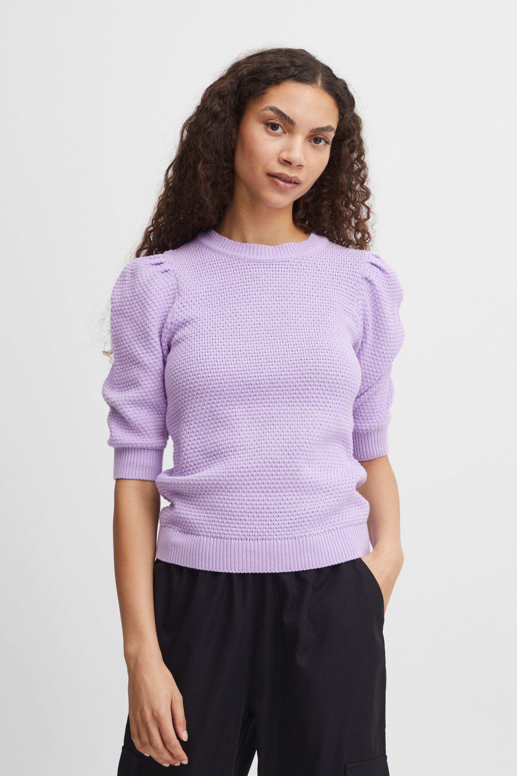 b.young Strickpullover BYMIKALA SS JUMPER -20811028 Purple Rose (153716)
