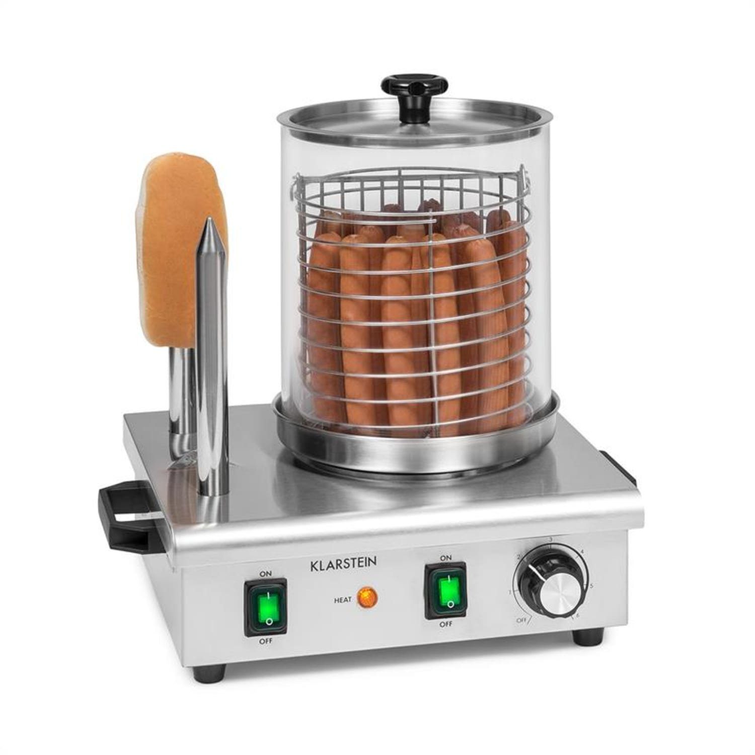 Klarstein Хот-дог мейкеры Wurstfabrik Pro 550 Hot Dog Maker, 550 W