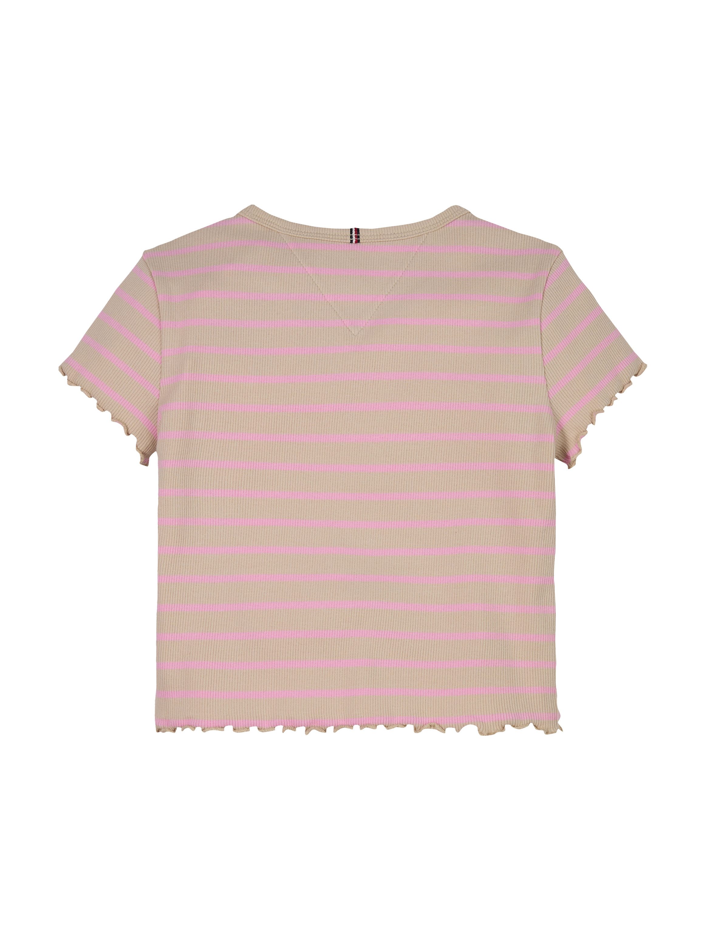 Tommy Hilfiger T-Shirt mit Streifenmuster – Bild 5 von 5