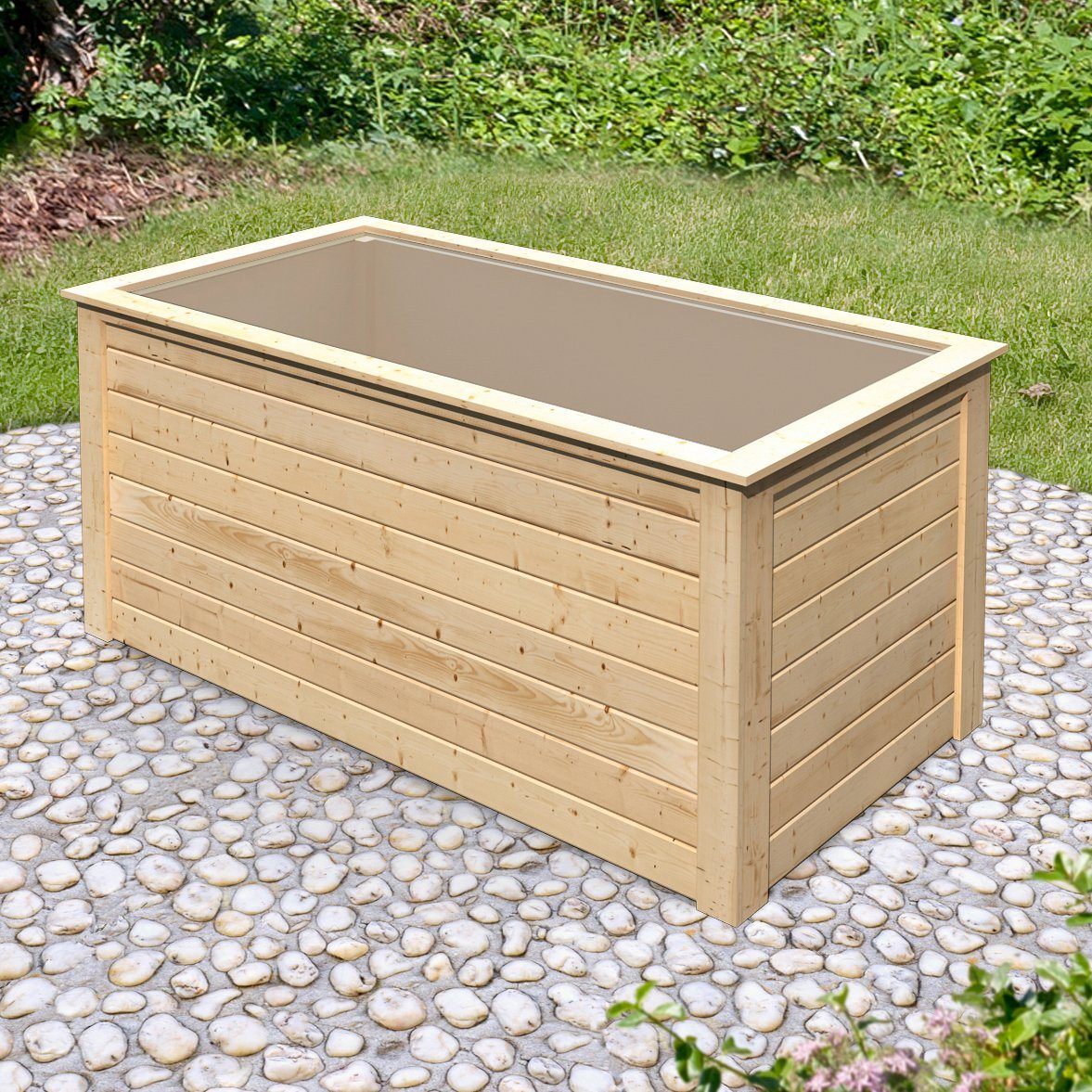 Karibu Hochbeet, BxTxH: 209x111x92 cm