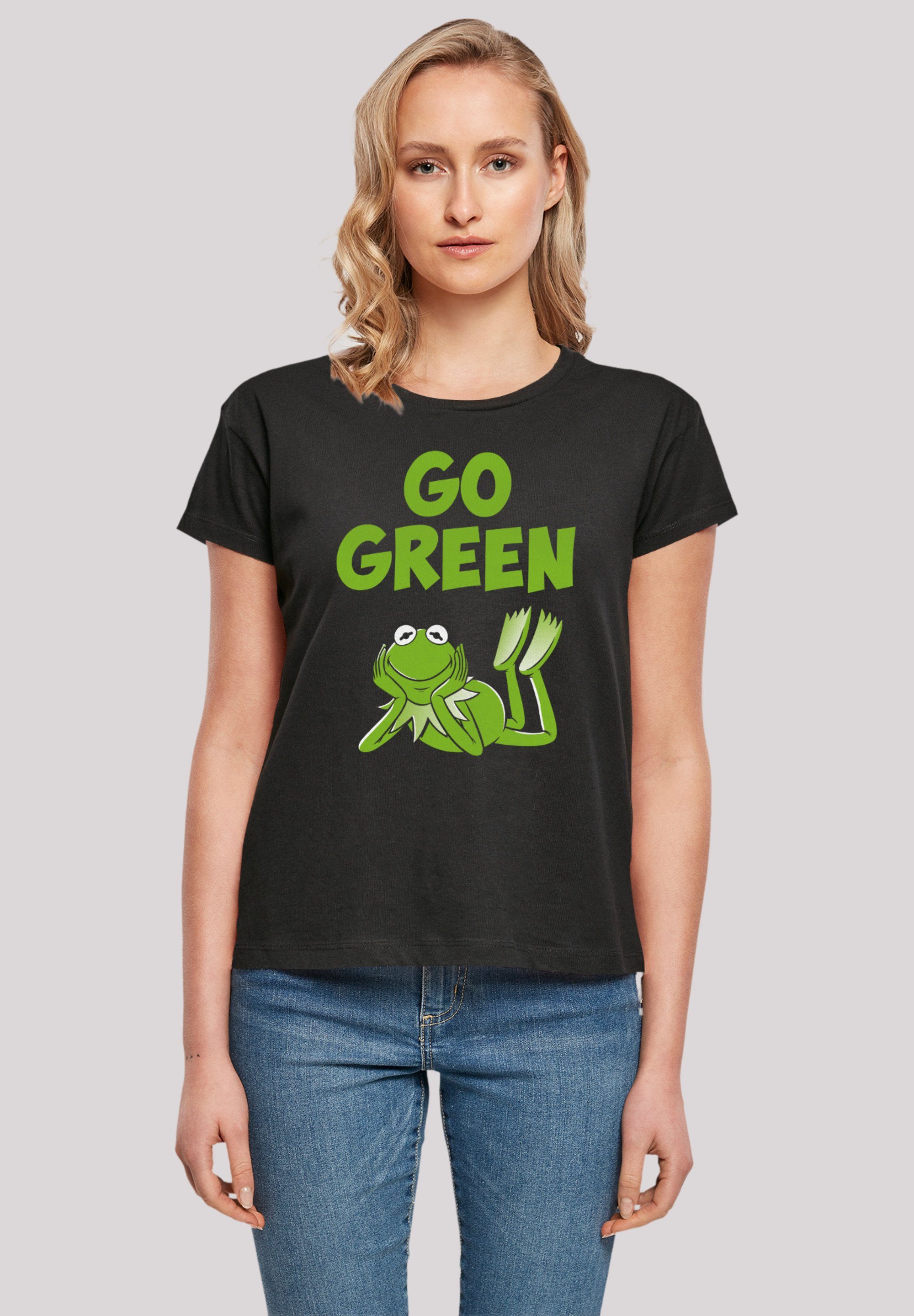 Disney Green Go F4NT4STIC Premium Qualität Muppets T-Shirt