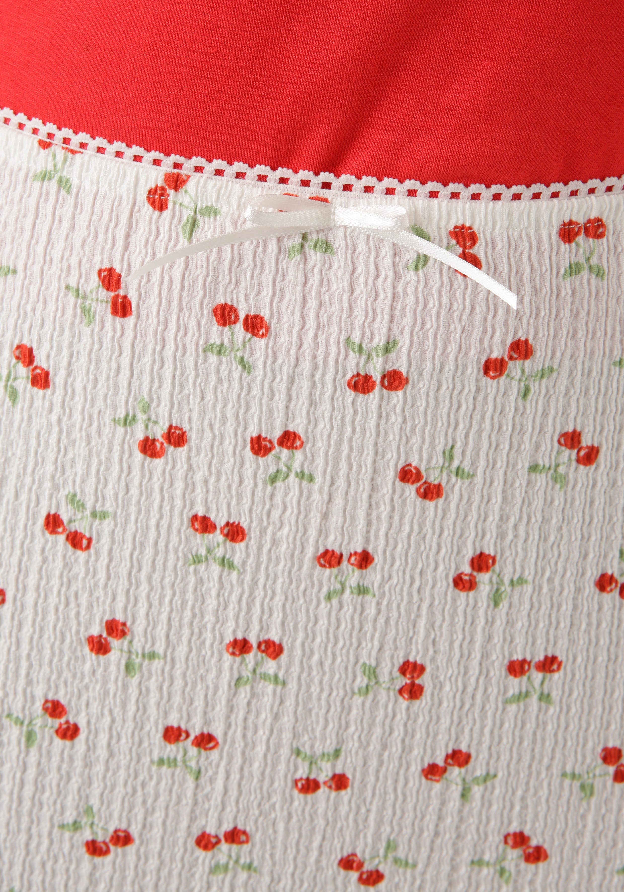 Aniston CASUAL Maxirock allover mit Kirschen bedruckt