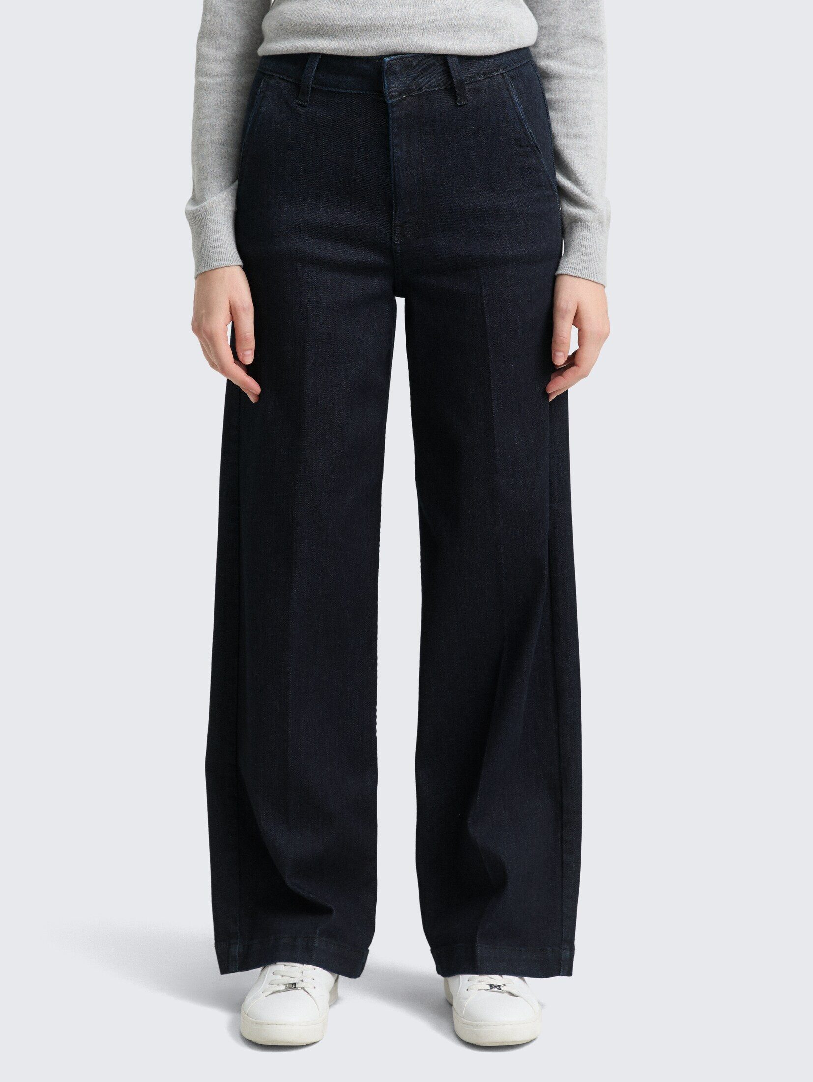 TOM TAILOR Weite Jeans Jeanshosen TTMADINA WIDE Jeans günstig online kaufen