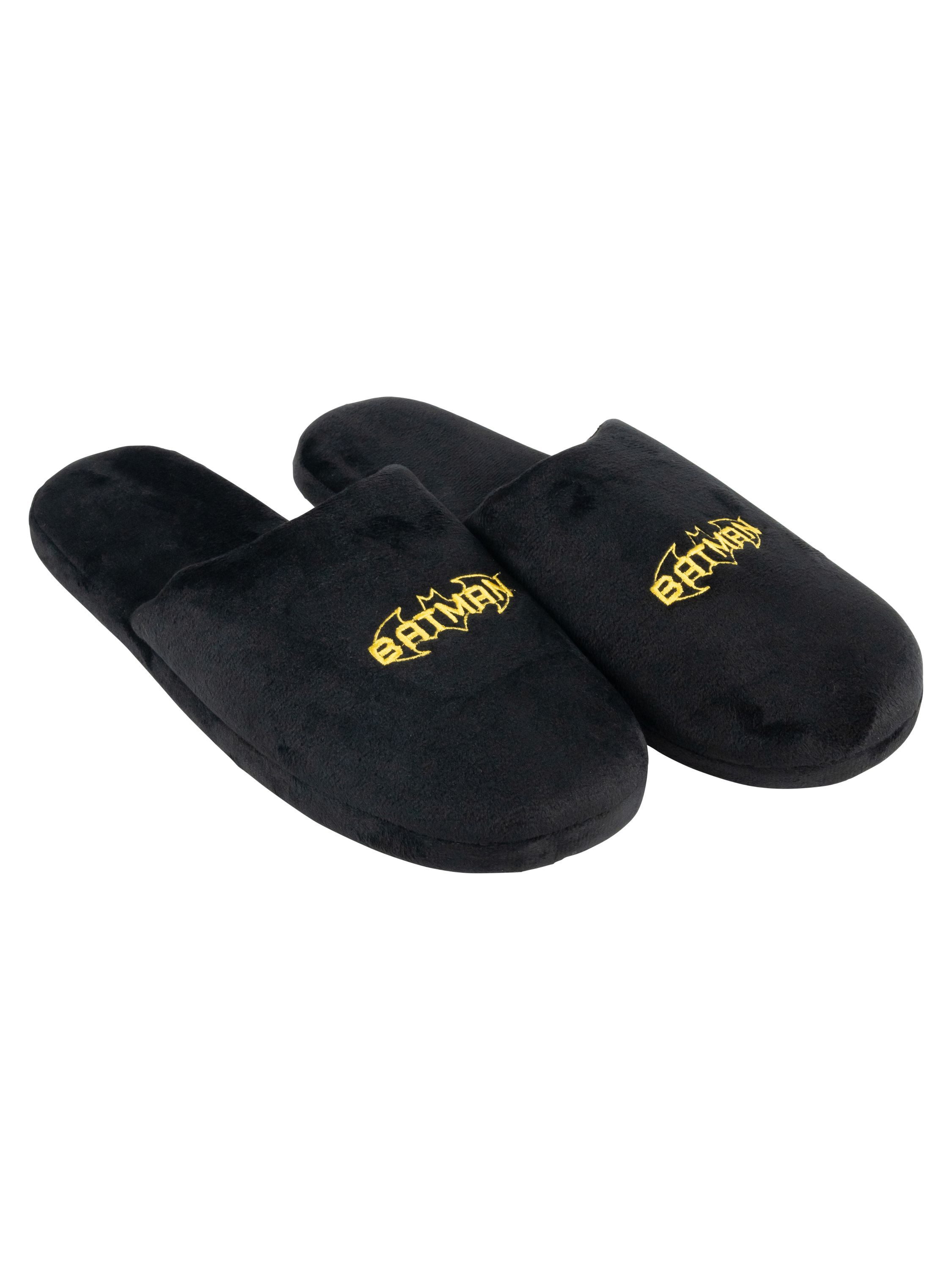 United Labels® DC Comics Batman Hausschuhe Puschen Schlappen Slipper Pantoffeln Hausschuh