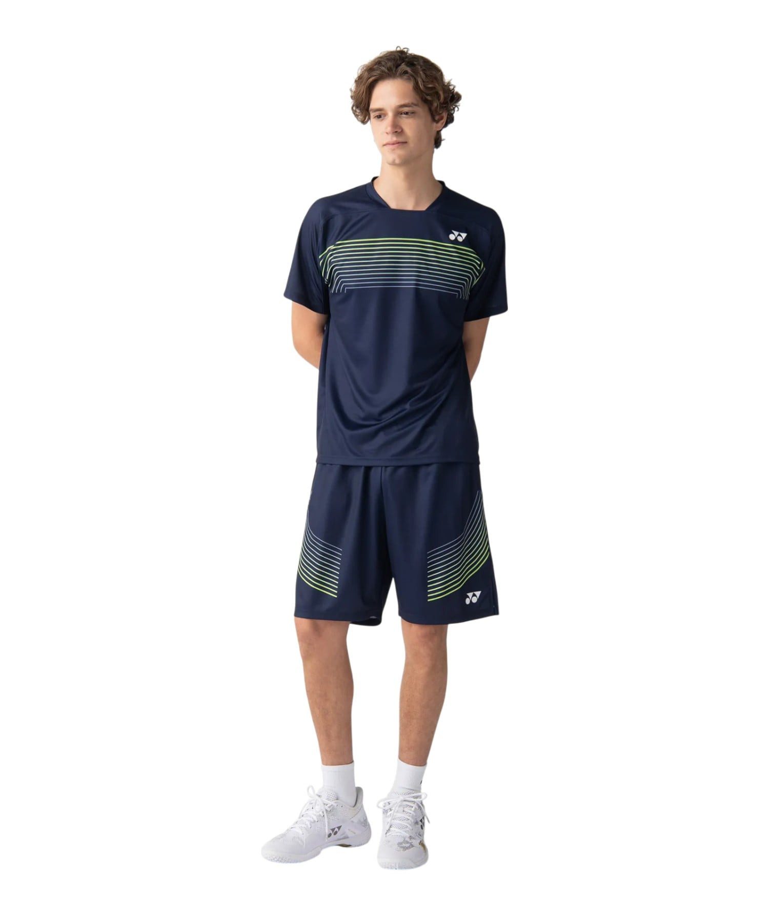 Yonex T-Shirt Practice 10727 (100% Polyester) 2026 navyblau Herren