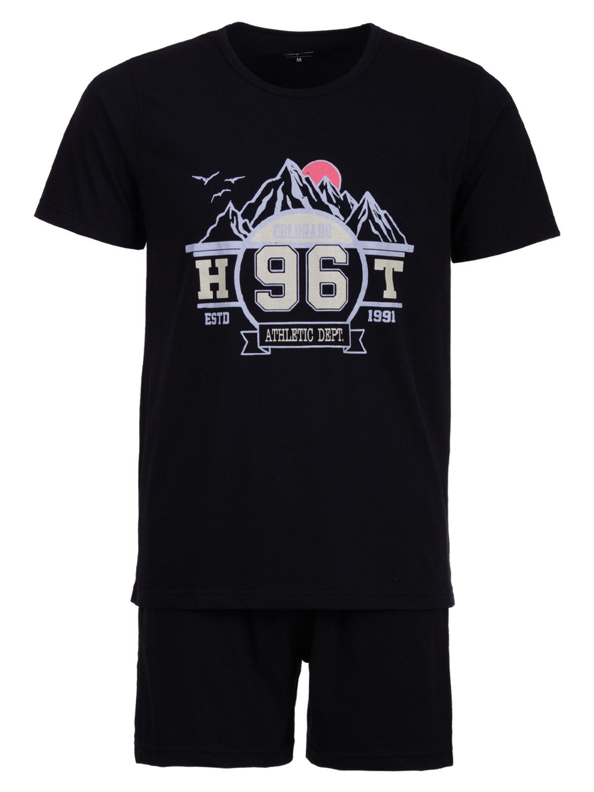 Henry Terre Schlafanzug Pyjama Set Shorty - Colorado 96 günstig online kaufen