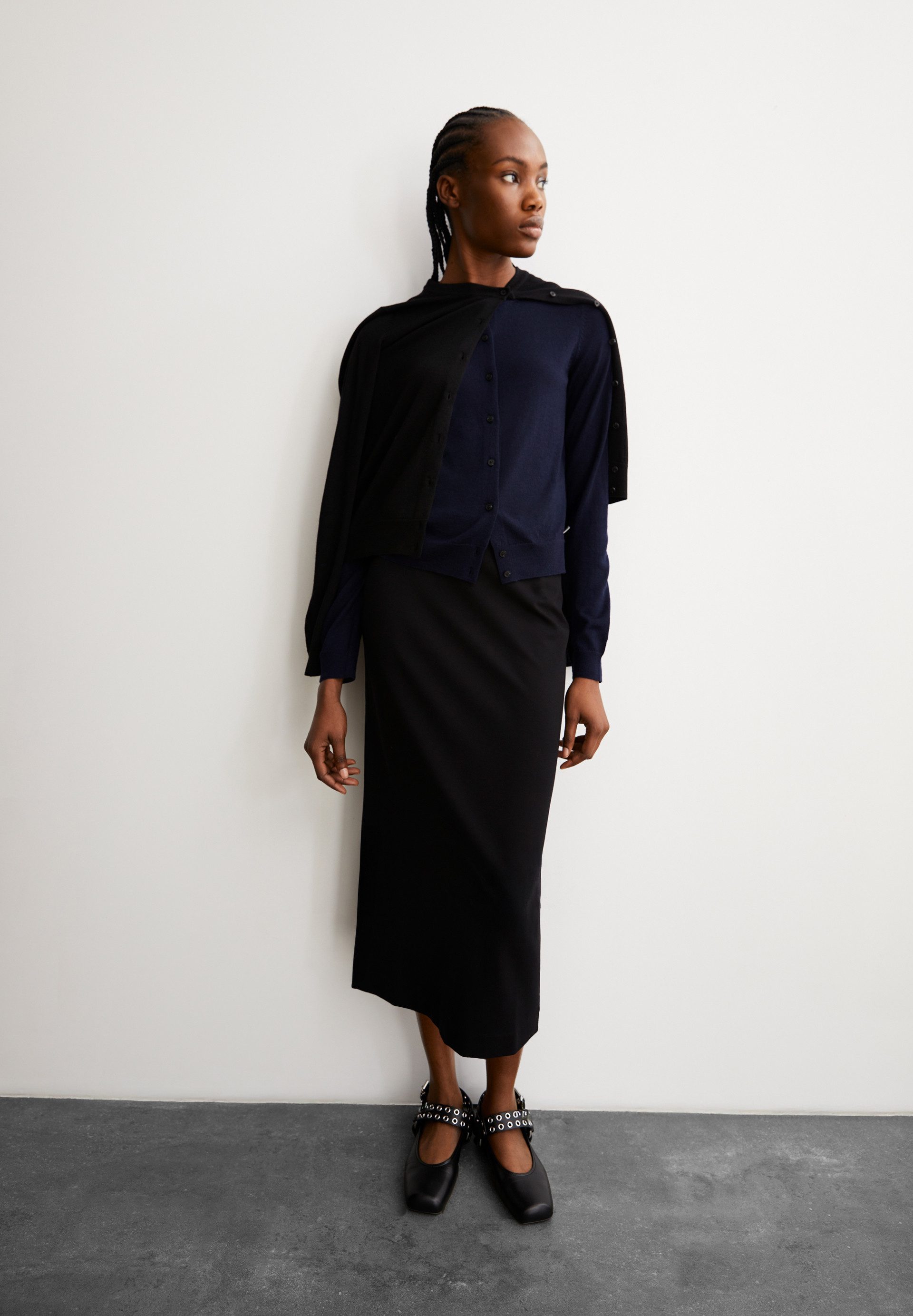 Armedangels Jerseyrock PATINAA (Slim Fit) Midi