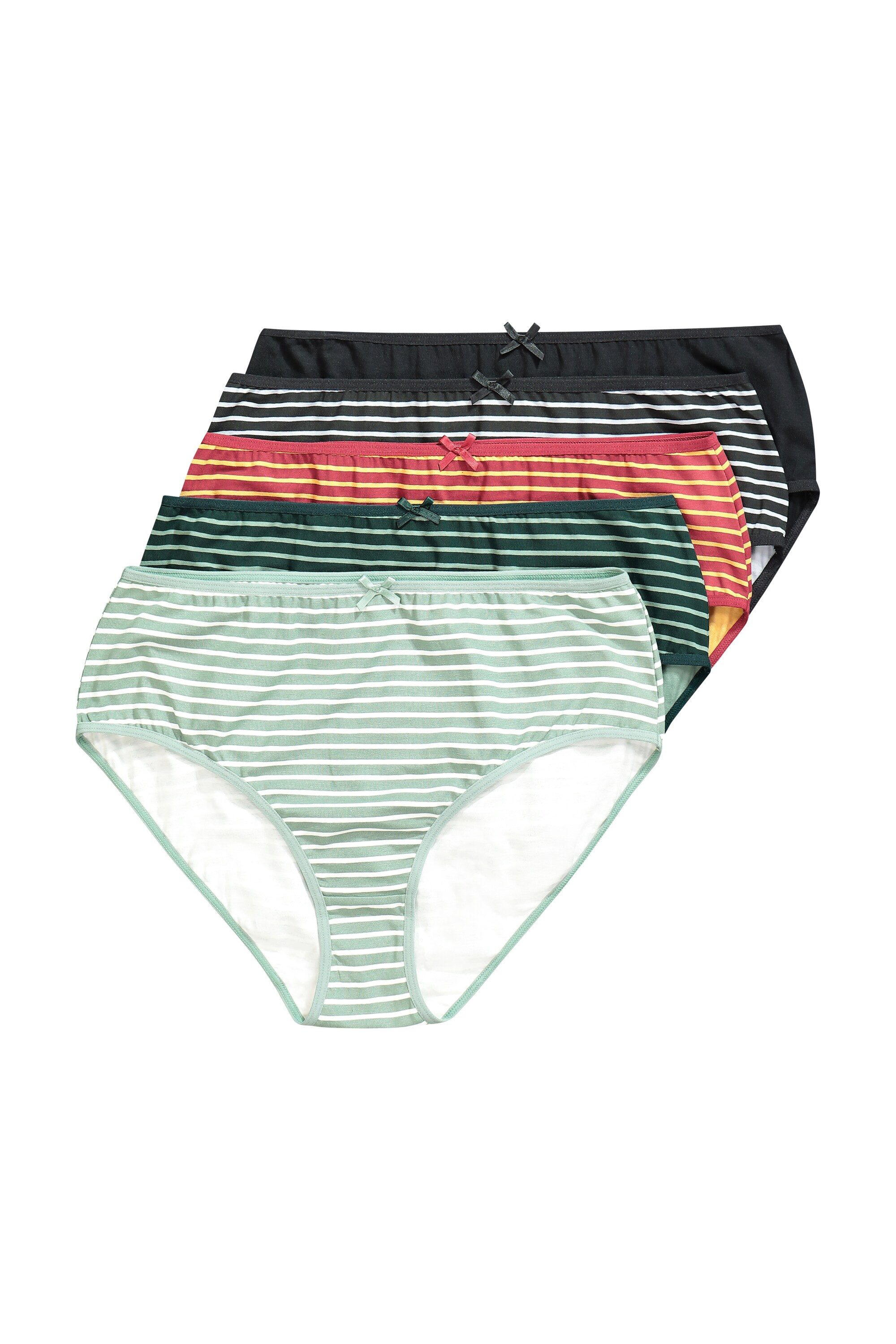 Midislip Midislips 5er-Pack Ringel