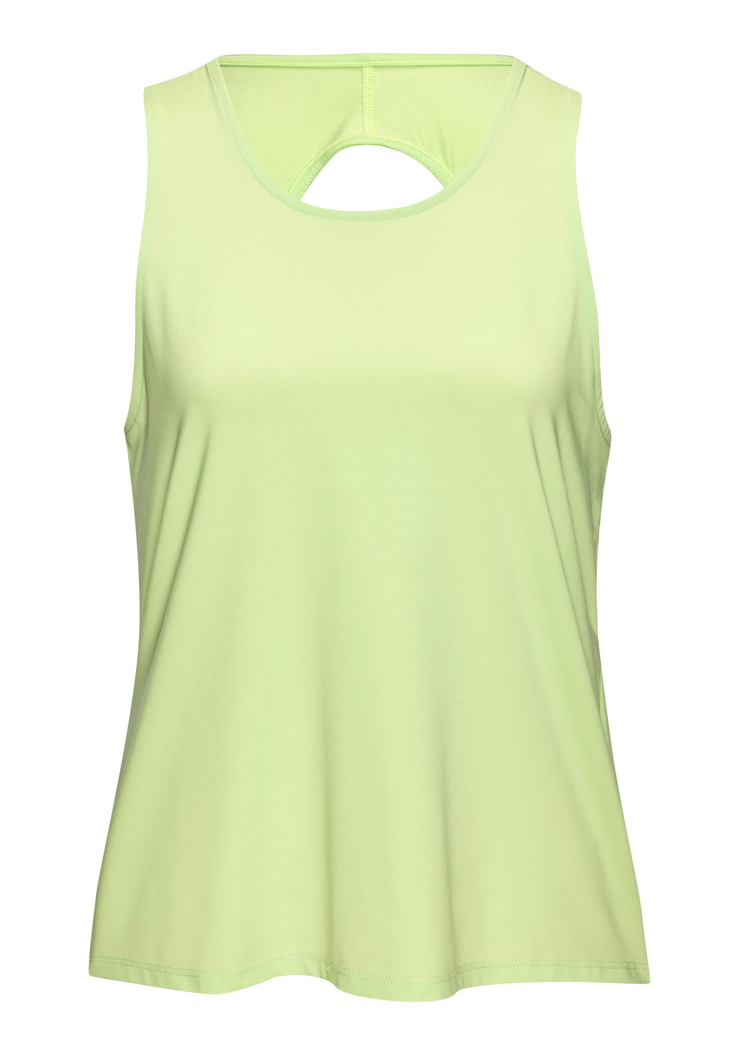 LASCANA ACTIVE Sporttop mit Cut-Out Ausschnitt günstig online kaufen