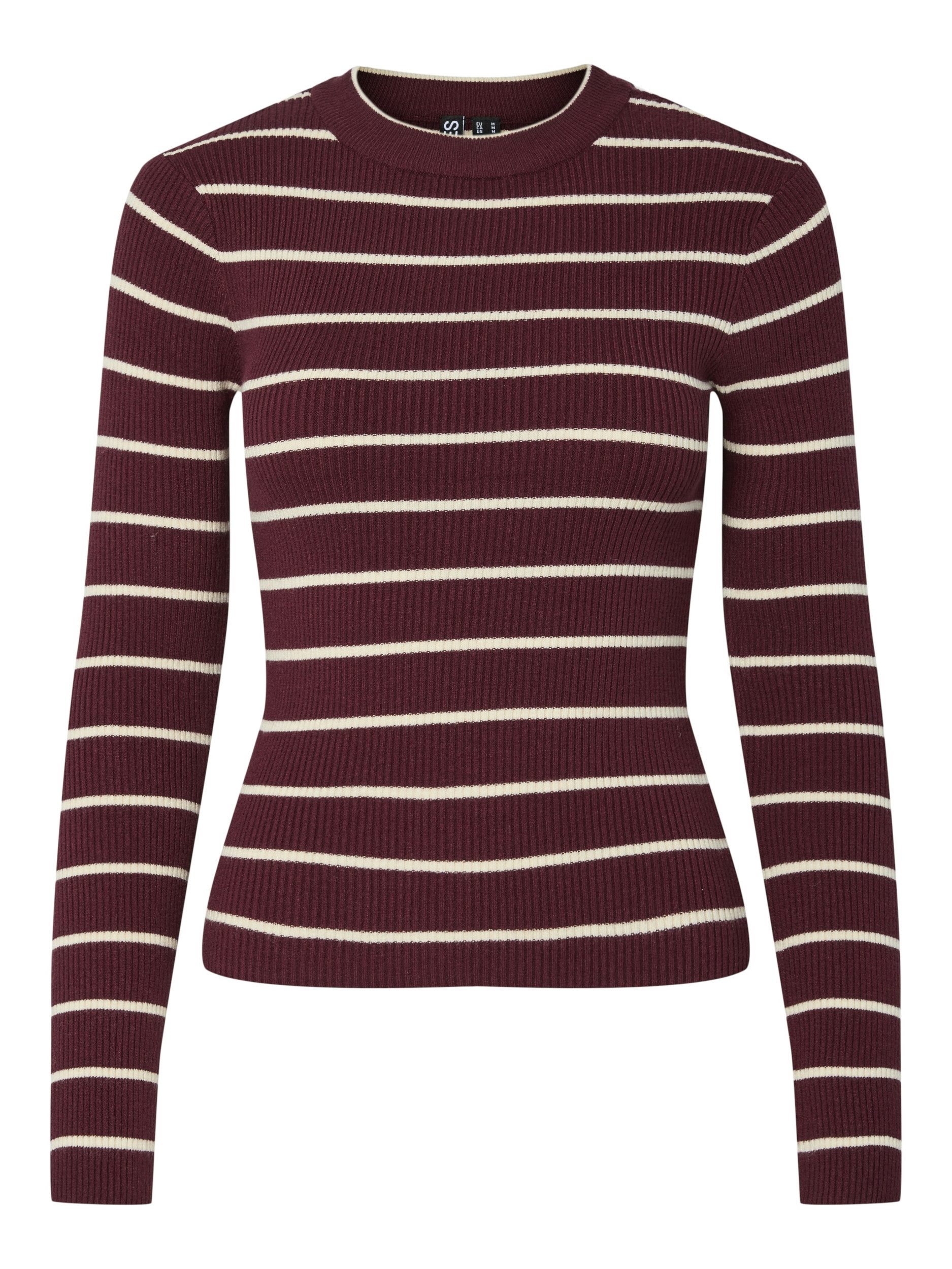 pieces Strickpullover PCMIRA NEW LS O-NECK KNIT NOOS BC