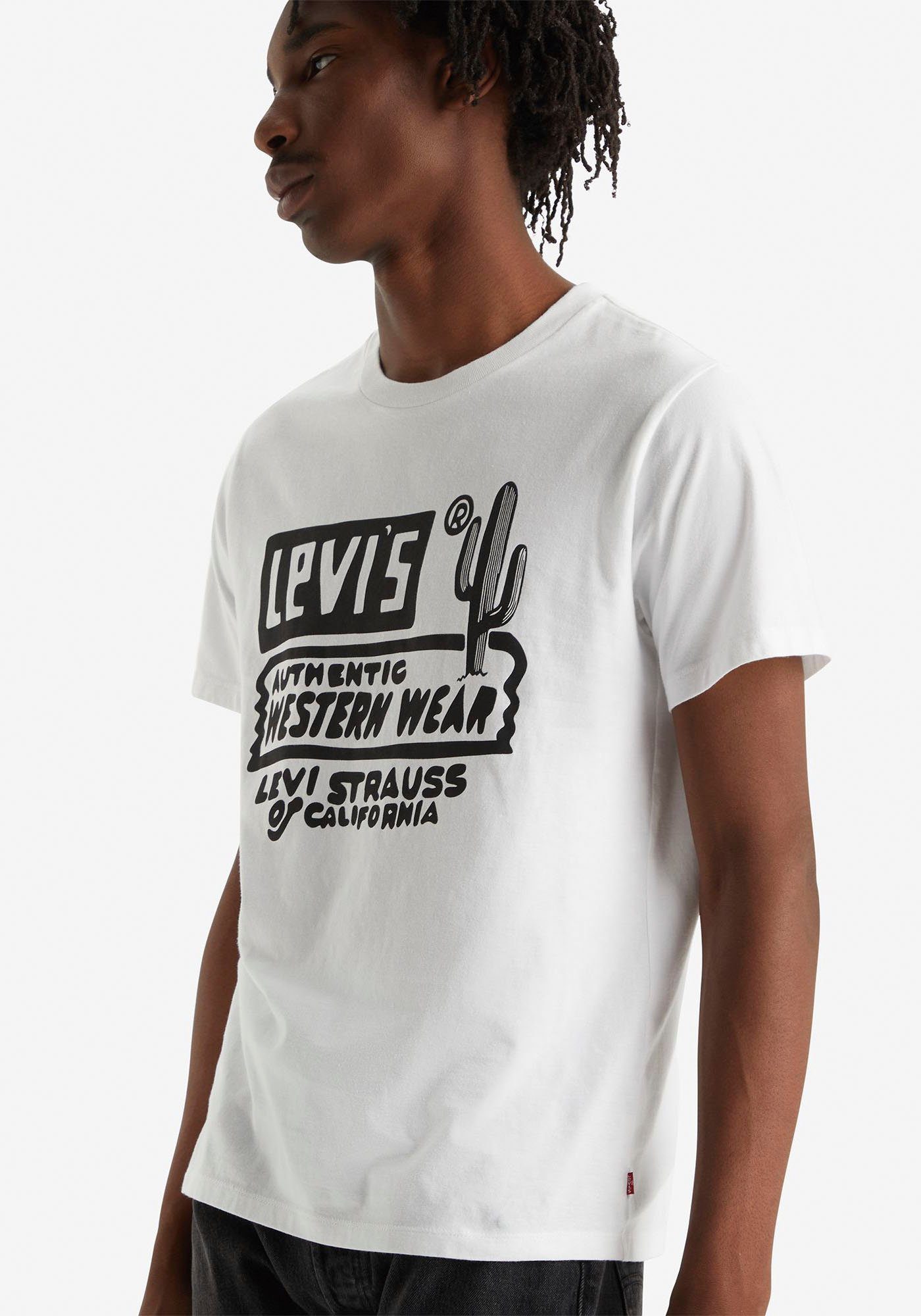 Levi's® Print-Shirt WESTERN WEAR WHITE