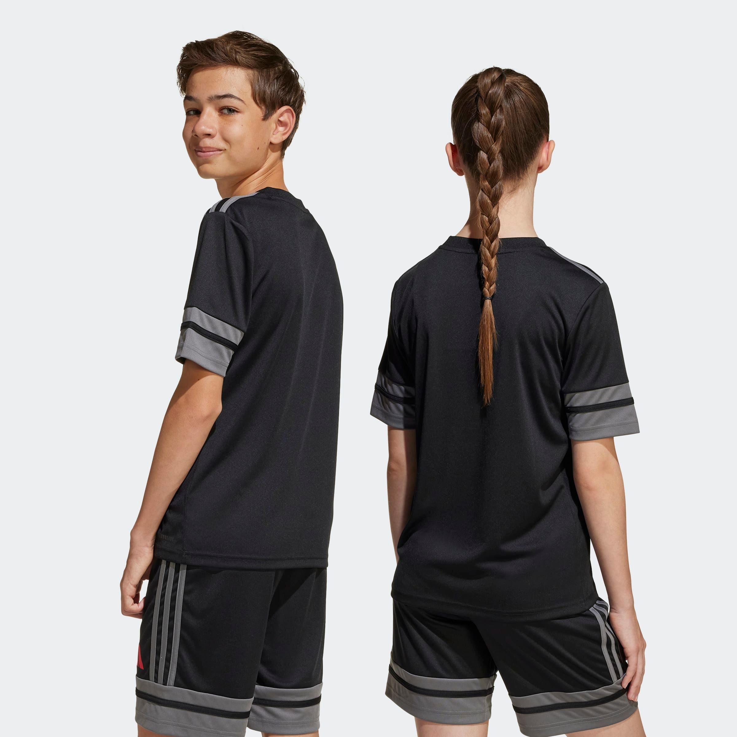 adidas Performance Fußballtrikot SQUADRA 25 KIDS TRIKOT für Kinder, mit AEROREADY-Technologie, aus Polyester, Kurzarmdesign