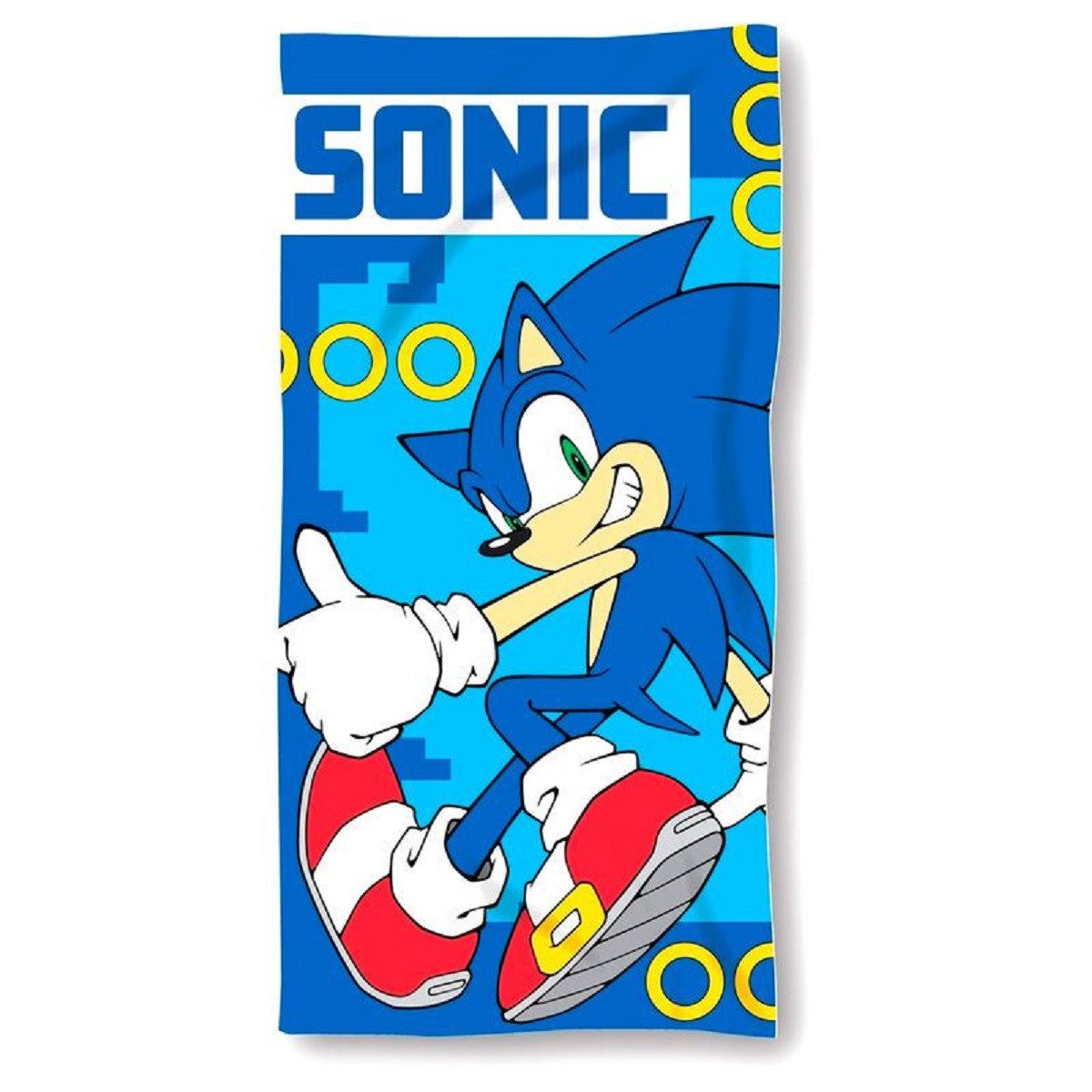 Sonic The Hedgehog Handtuch Entzückendes Strand- günstig online kaufen