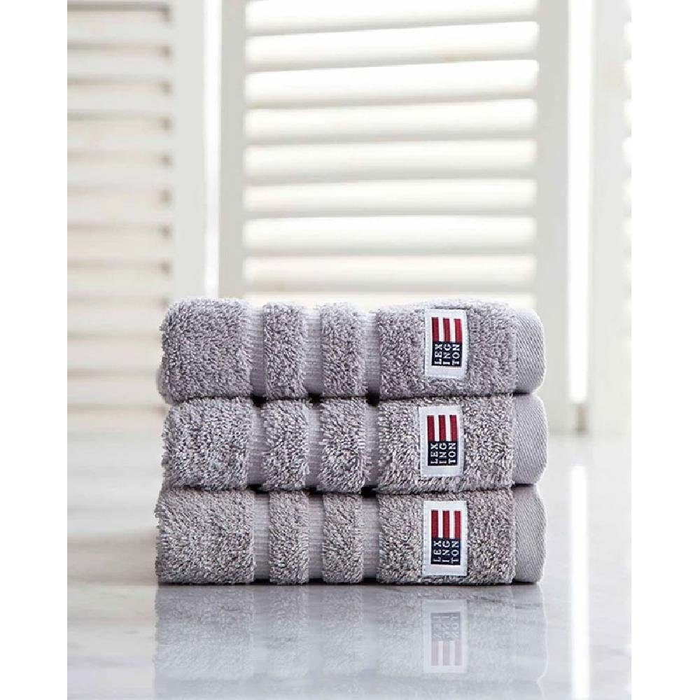 Lexington Badetücher Handtuch Orignal Dark Grey (30x30cm)