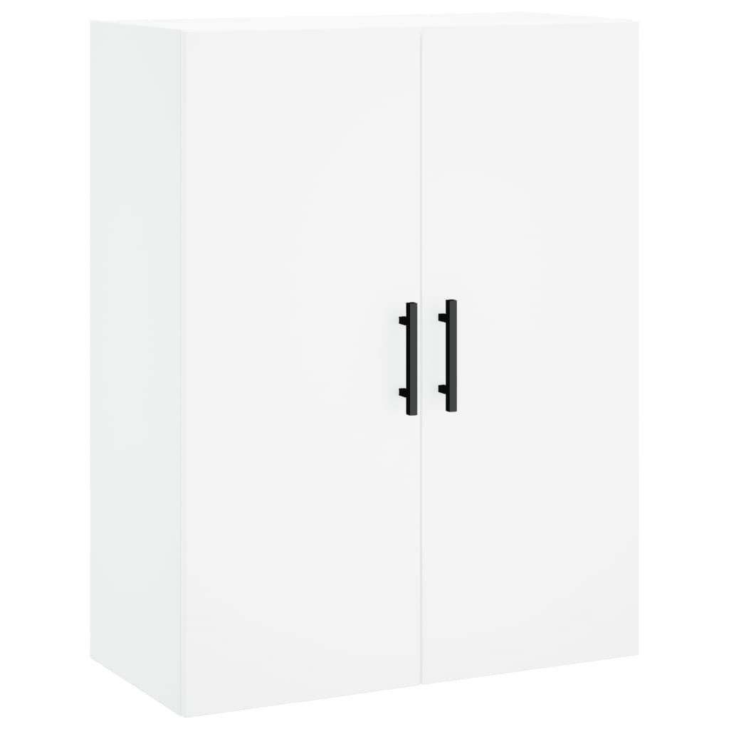 vidaXL Hängeschrank Wandschrank Weiß 69,5x34x90 cm günstig online kaufen