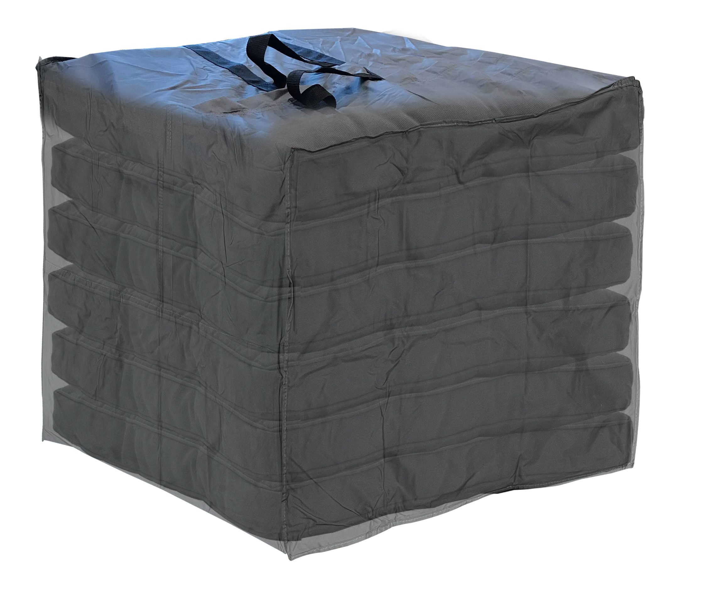 Quick Star Gartenmöbel-Schutzhülle Kissentasche 80x80x65cm (1-St), Polyester 280g/m² mit PVC Beschichtung und Nahtversiegelung – Bild 4 von 5
