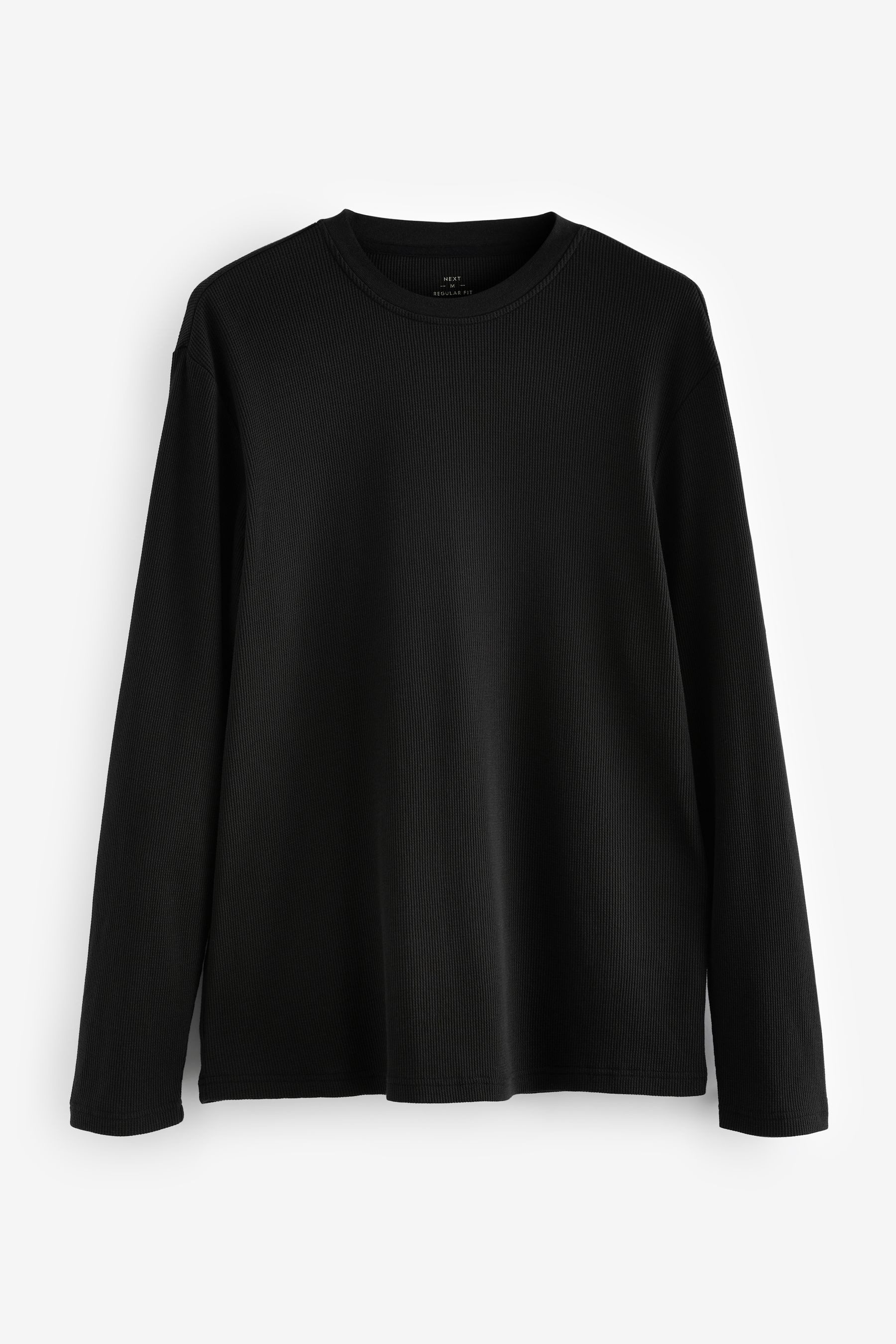 Next Pyjama Strukturierter Schlafanzug mit langem Arm (2 tlg)