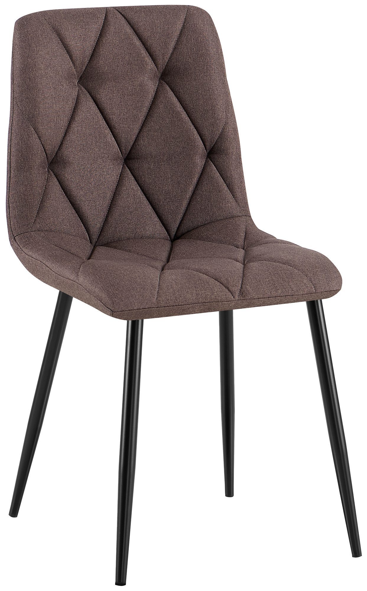 CLP Esszimmerstuhl Clairton, mit Stoff- oder Samtbezug, Metallgestell günstig online kaufen