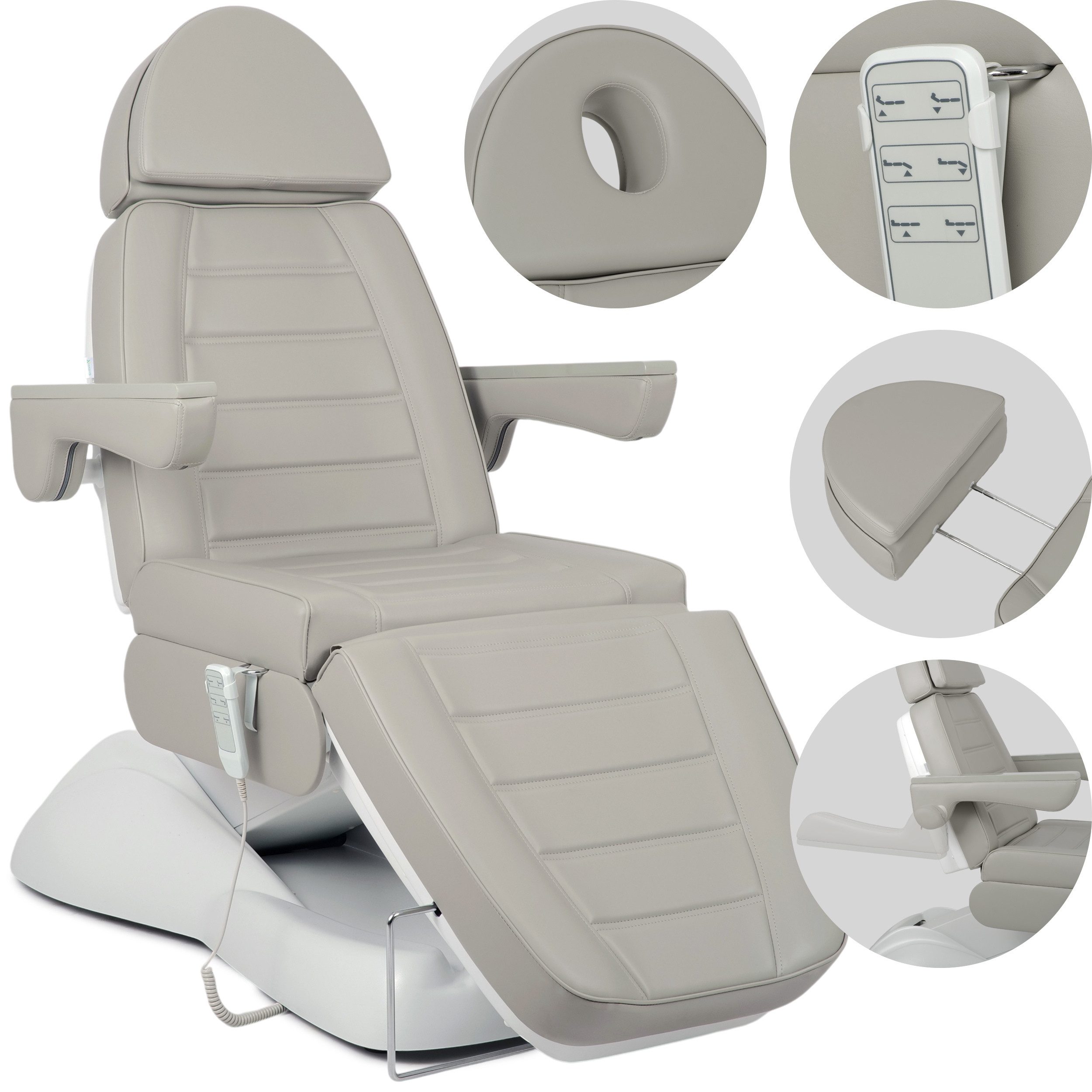 Habys Massageliege Leo PRO 4 Kosmetikliege Kosmetikstuhl Elektrisch