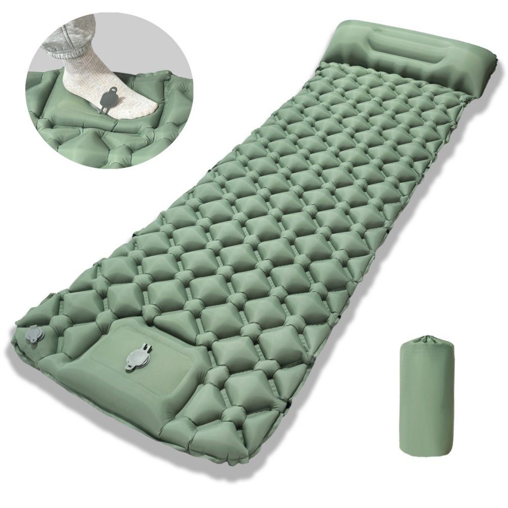 SIKAINI Trekkingmatte Camping-Luftmatratze für Outdoor & Reisen, (Komfortabel & strapazierfähig Vielseitig einsetzbar), Verbindbares Design Kompakt & tragbar