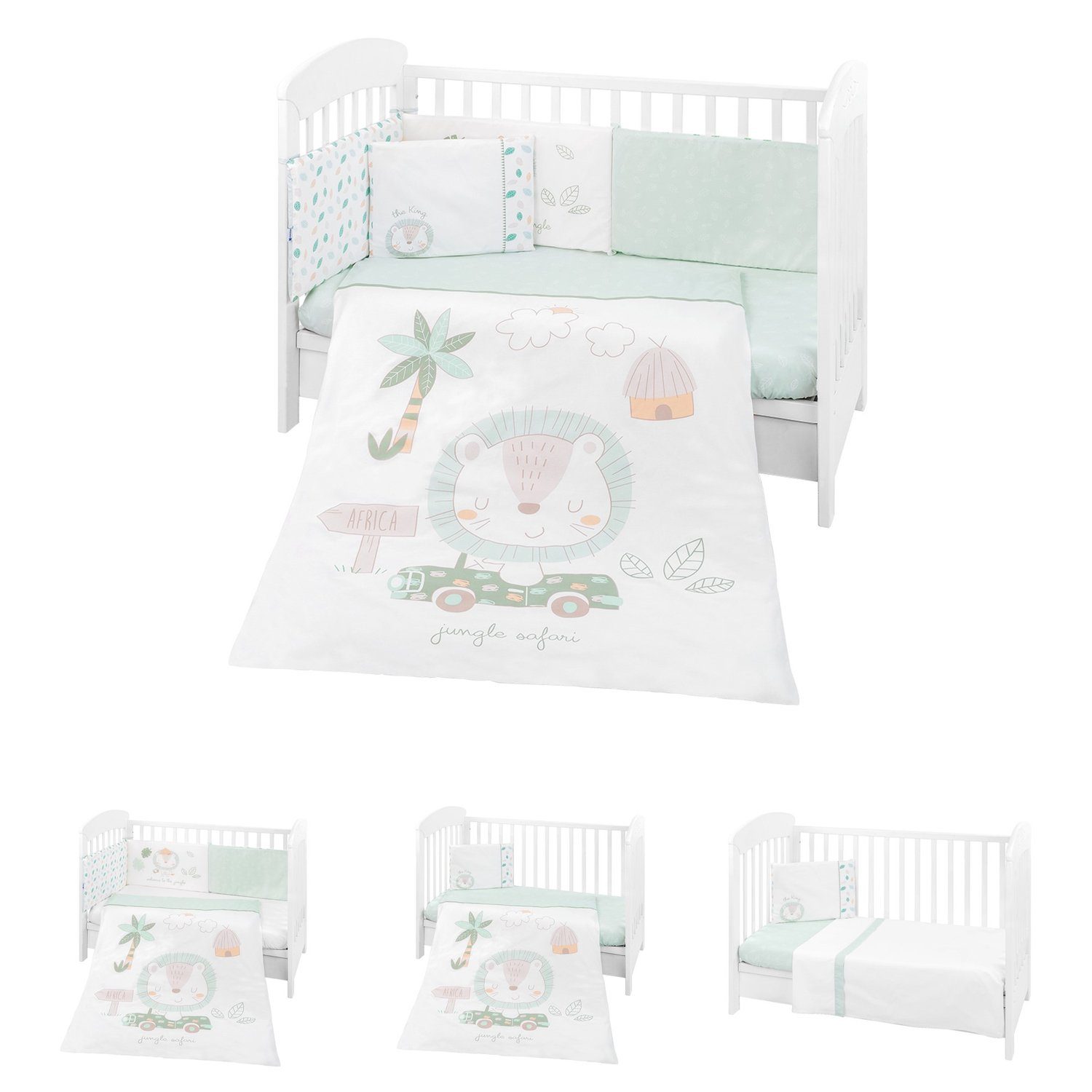 Babybettwäsche Babybettwäsche 6-teilig