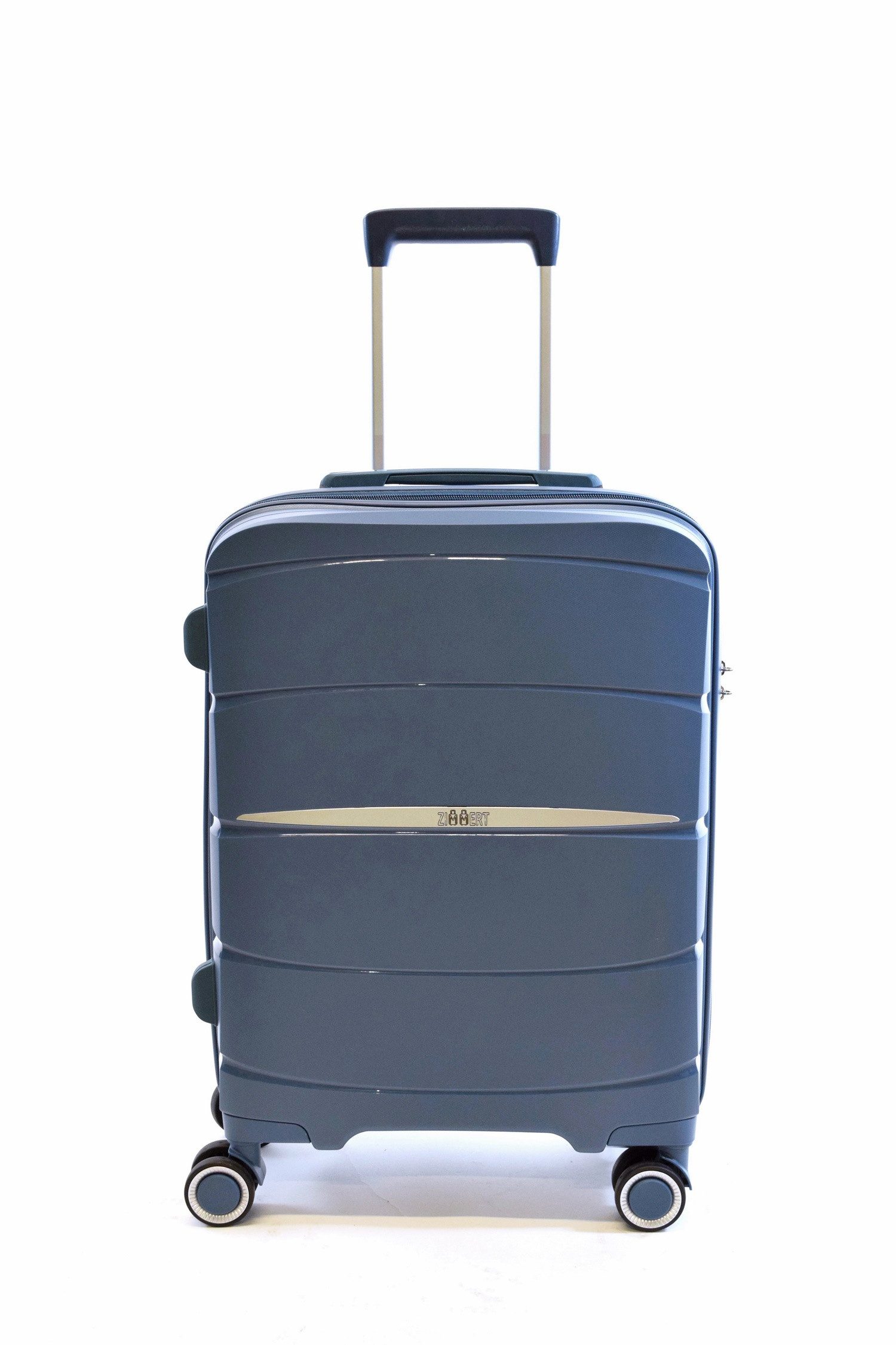 Zimmert Leather Hartschalen-Trolley Speetliner, Gr. S 55 cm, 4 Rollen Blau günstig online kaufen