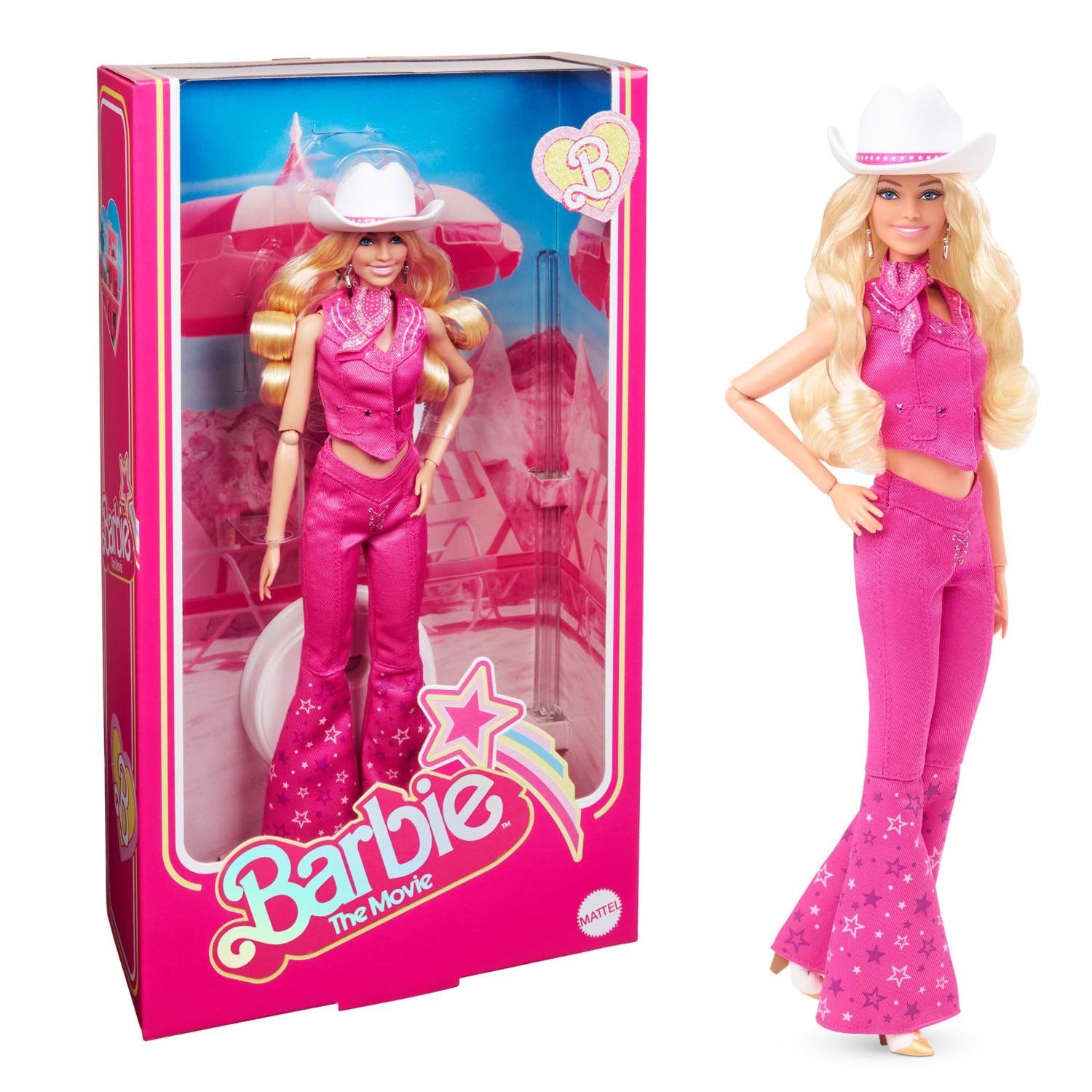 Mattel® Anziehpuppe Barbie The Movie Signature Puppe Margot Robbie im Weste günstig online kaufen