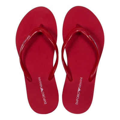Emporio Armani »Shoes Beachwear« Zehentrenner mit breiter Plateausohle