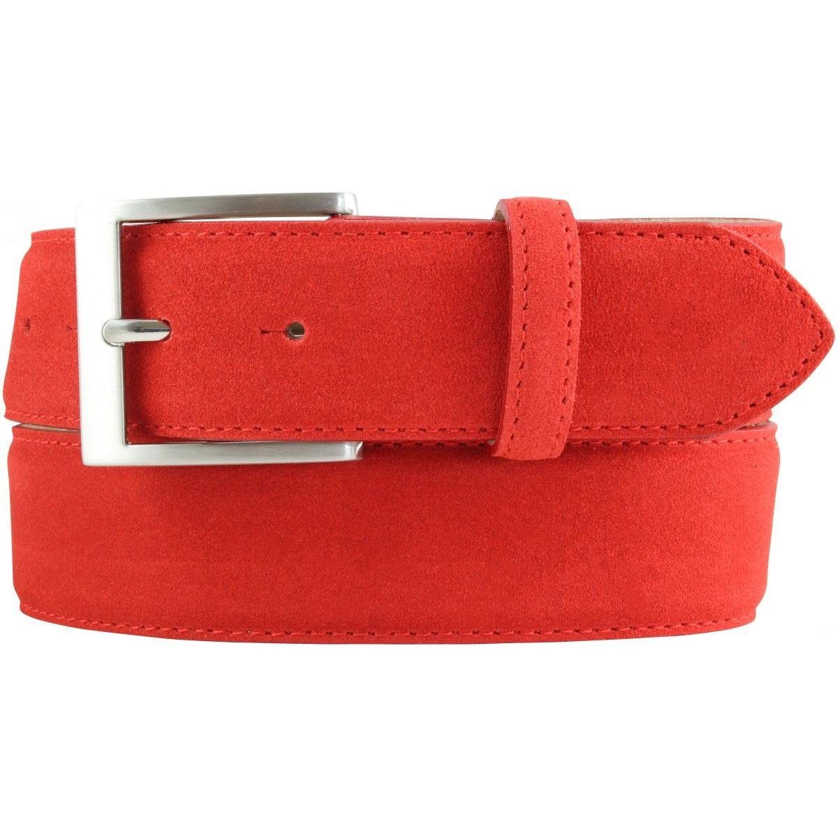 BELTINGER Ledergürtel Gürtel aus Veloursleder 4 cm - Hochwertiger Velour-Ledergürtel für Her (1-St)