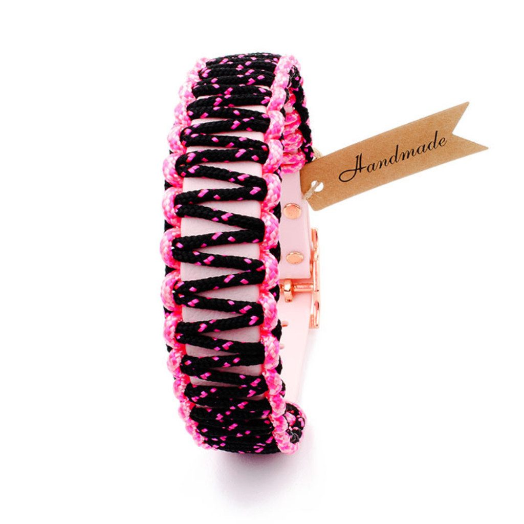 Tierluxe Hunde-Halsband Lori, Biothane Paracord, Handgemacht