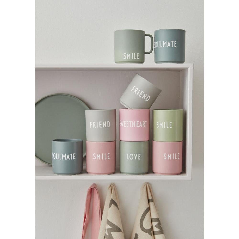 Favourite Becher Cup Design Sweetheart Tasse Rosa Letters