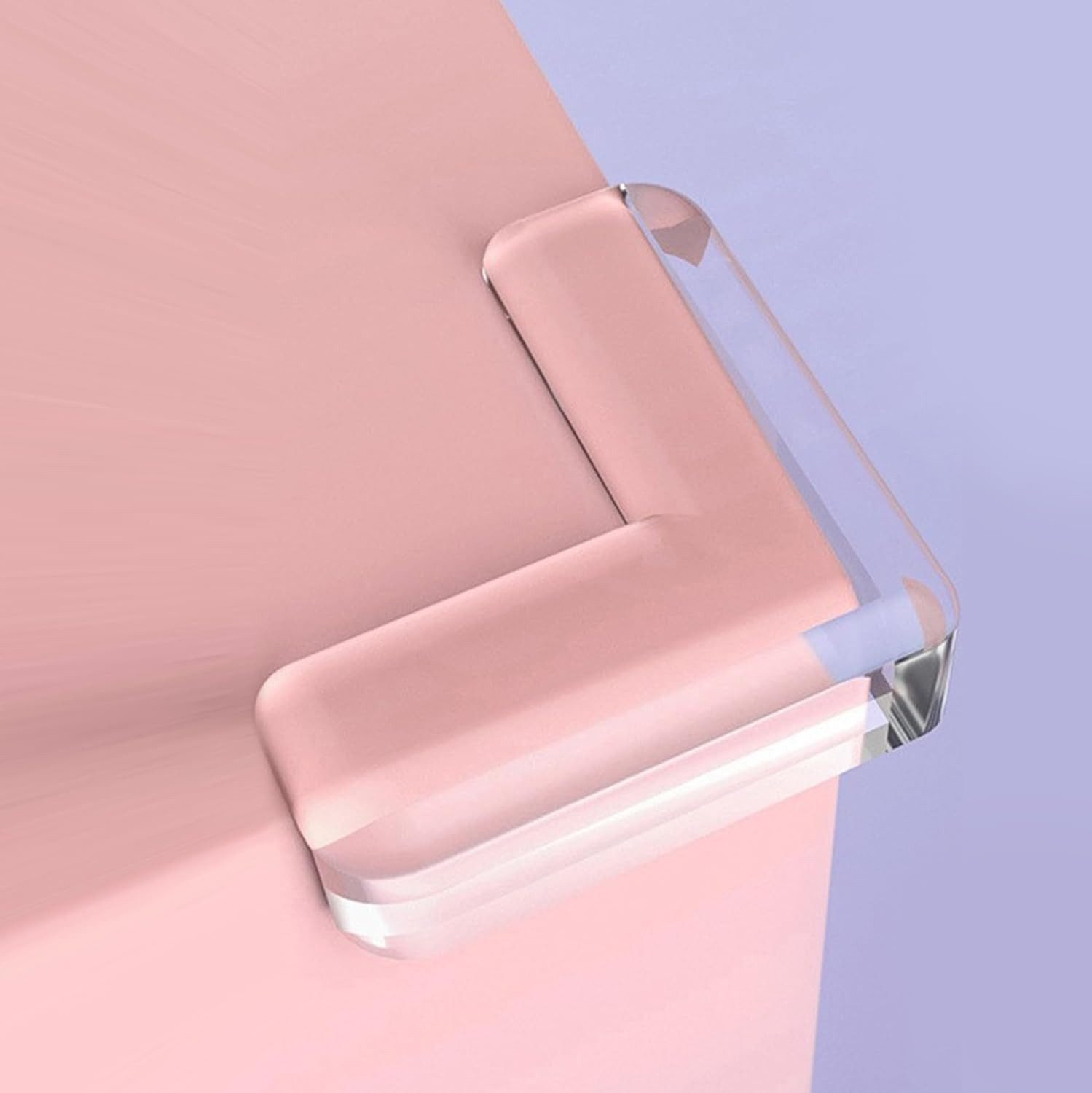 MOPUEA Kantenschutzpolster 20 Stücks Eckenschutz Kantenschutz Baby, Tischkantenschutz (20er Baby Eckenschutz Kantenschutz Set transparent, Eckenschutz Tisch Schutz für Baby Kinder Sicherheit), transparent weich stark haftend rückstandsfrei abnehmbar