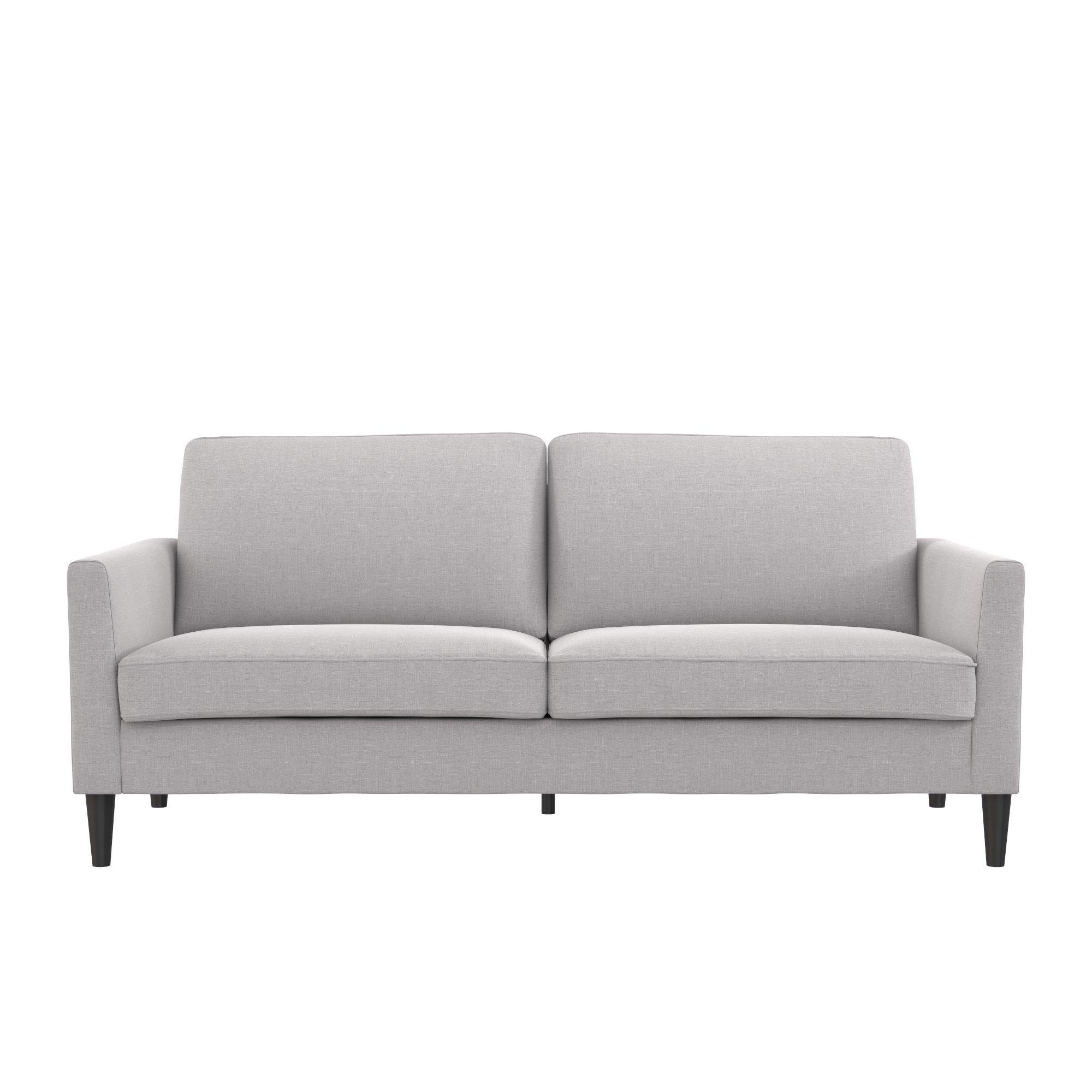 hellgrau Beine, cm Couch, Massivholz 188 Sofa loft24 3-Sitzer Länge Winston,