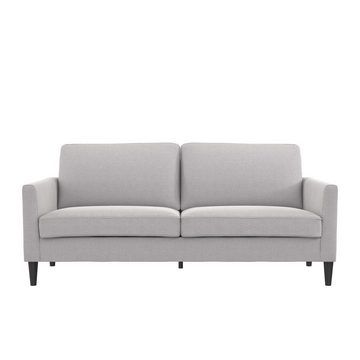 loft24 Sofa Winston, 3-Sitzer Couch, Massivholz Beine, Länge 188 cm