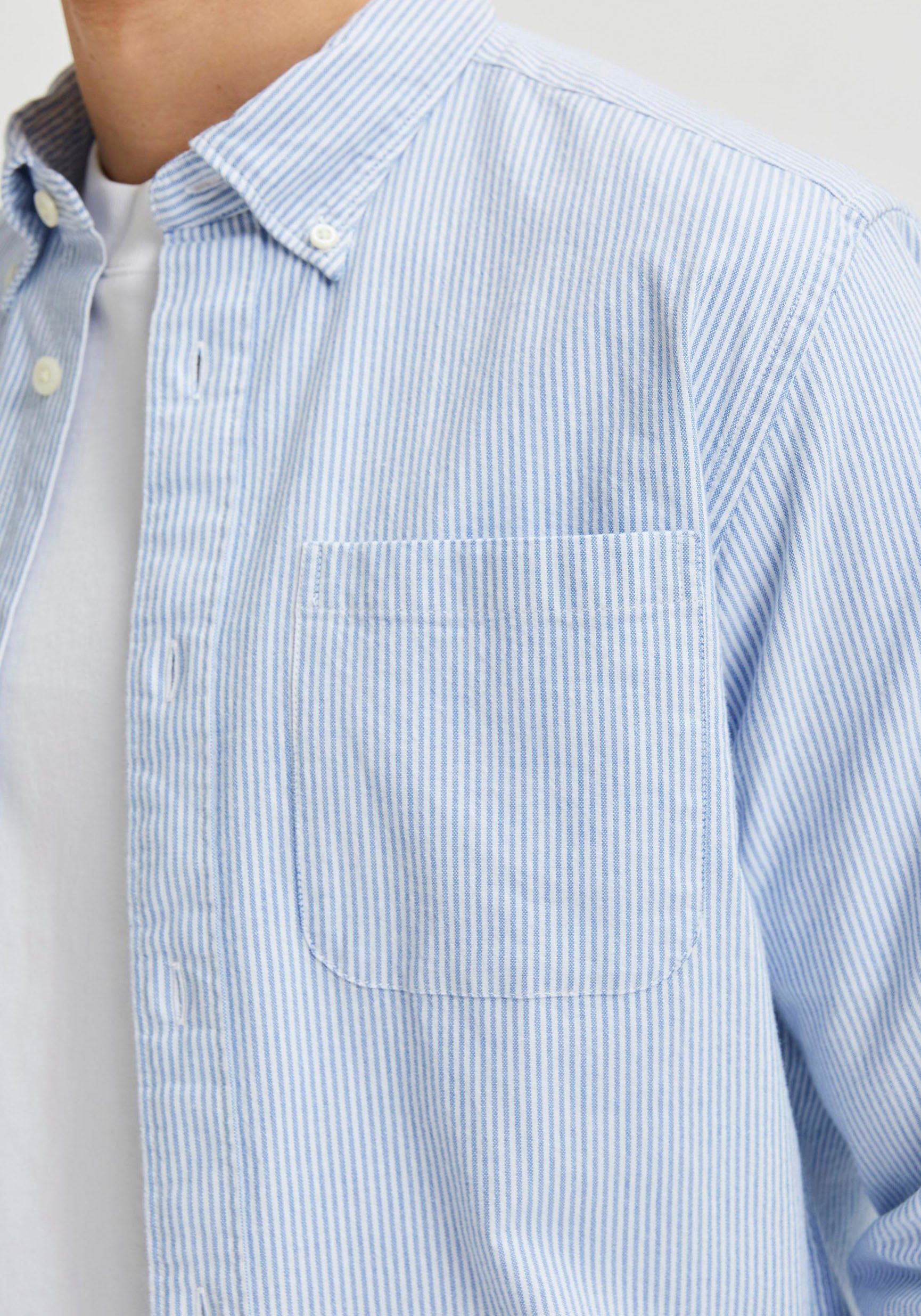 Selected Langarmhemd SLHREGRICK-OX SHIRT LS NOOS günstig online kaufen