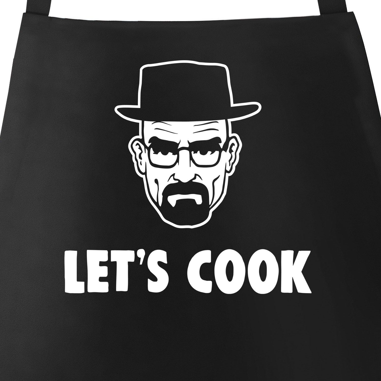 MoonWorks Grillschürze »GrillSchürze für Männer mit Spruch Lets Cook BaumwollSchürze