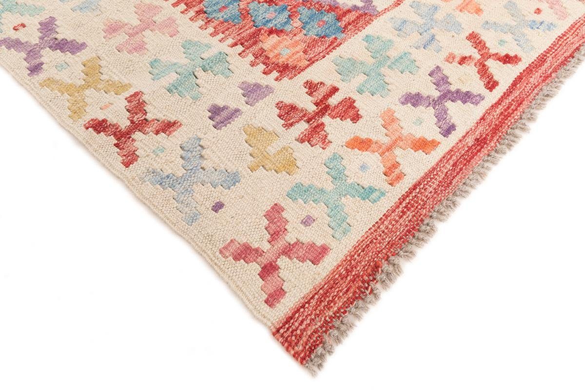 Orientteppich Kelim Afghan 128x183 Handgewebter Orientteppich, rechteckig, Höhe: mm 3 Trading, Nain
