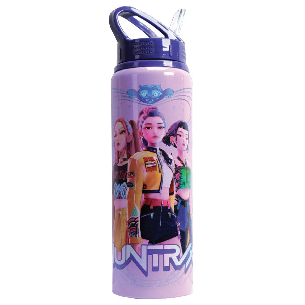 Blue Sky Designs Trinkflasche KPop Demon Hunters - Flip Top Trinkflasche (750ml) Huntr/x