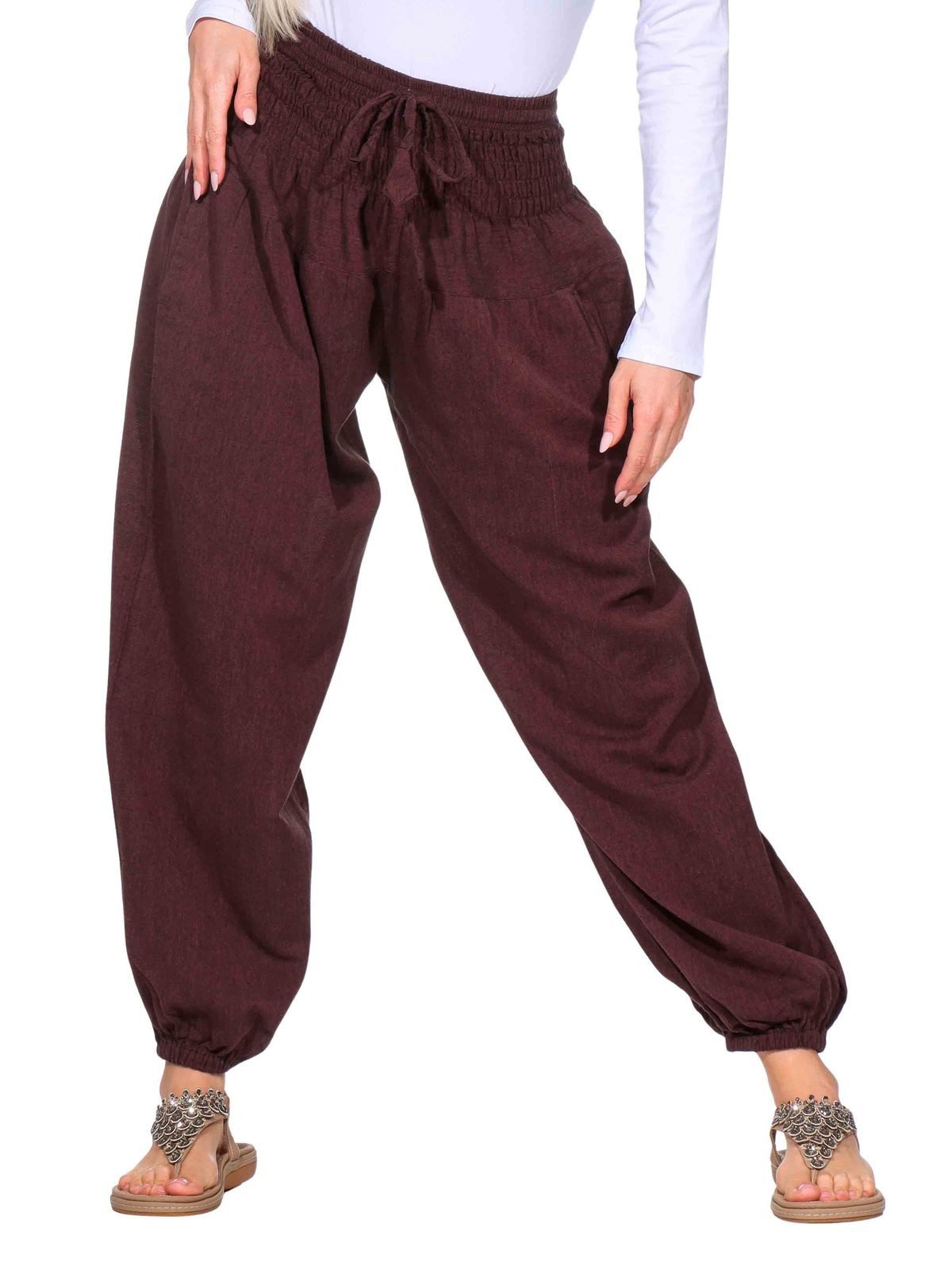 KUNST UND MAGIE Haremshose Kunst&Magie Damen Pluder-/Haremshose Sommerhose günstig online kaufen