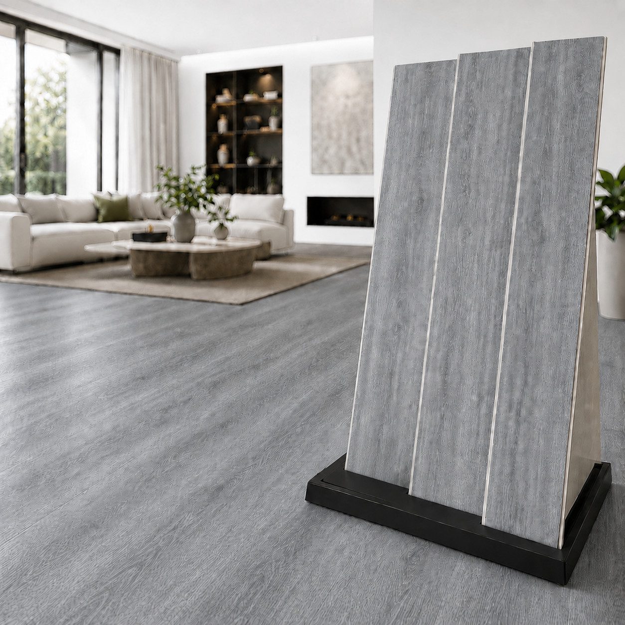 NoblesBox Designboden Klick Vinylboden SPC - Hartvinyl - 4+1mm Wasserfest - 1 mm Isolierung, Für Fußbodenheizung, Hochabriebfest & Klicksystem